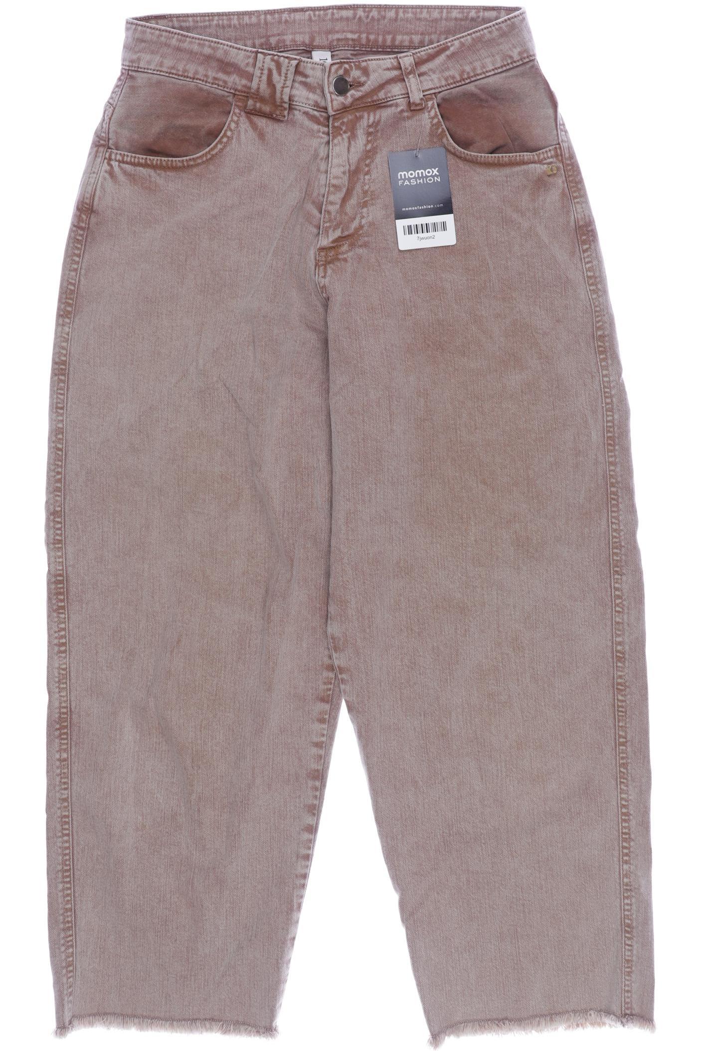 

10Days Damen Jeans, braun, Gr. 0