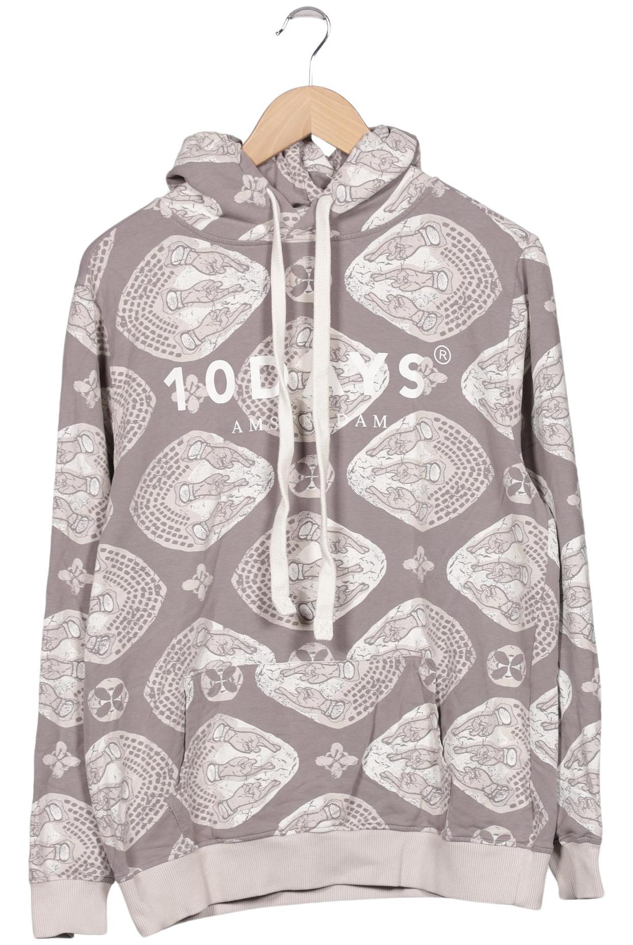 

10Days Damen Kapuzenpullover, grau, Gr. 36