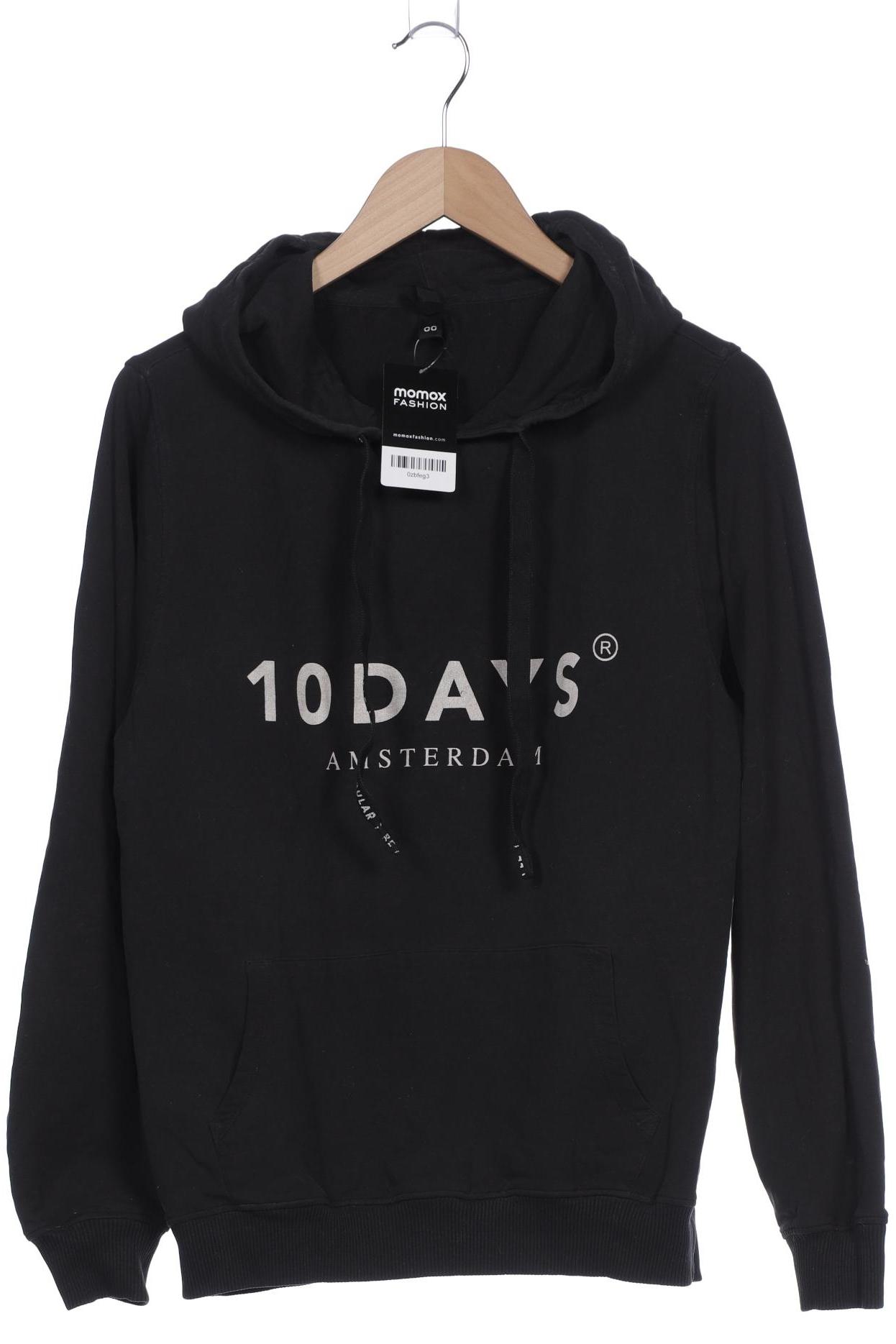 

10Days Damen Kapuzenpullover, schwarz, Gr. 42