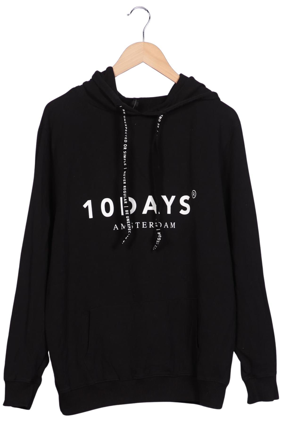 

10Days Damen Kapuzenpullover, schwarz, Gr. 42