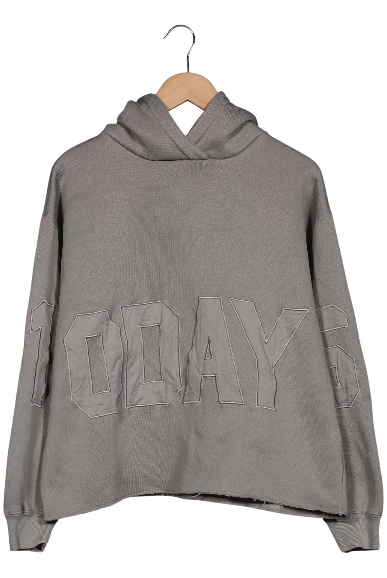 

10Days Damen Kapuzenpullover, grau, Gr. 34