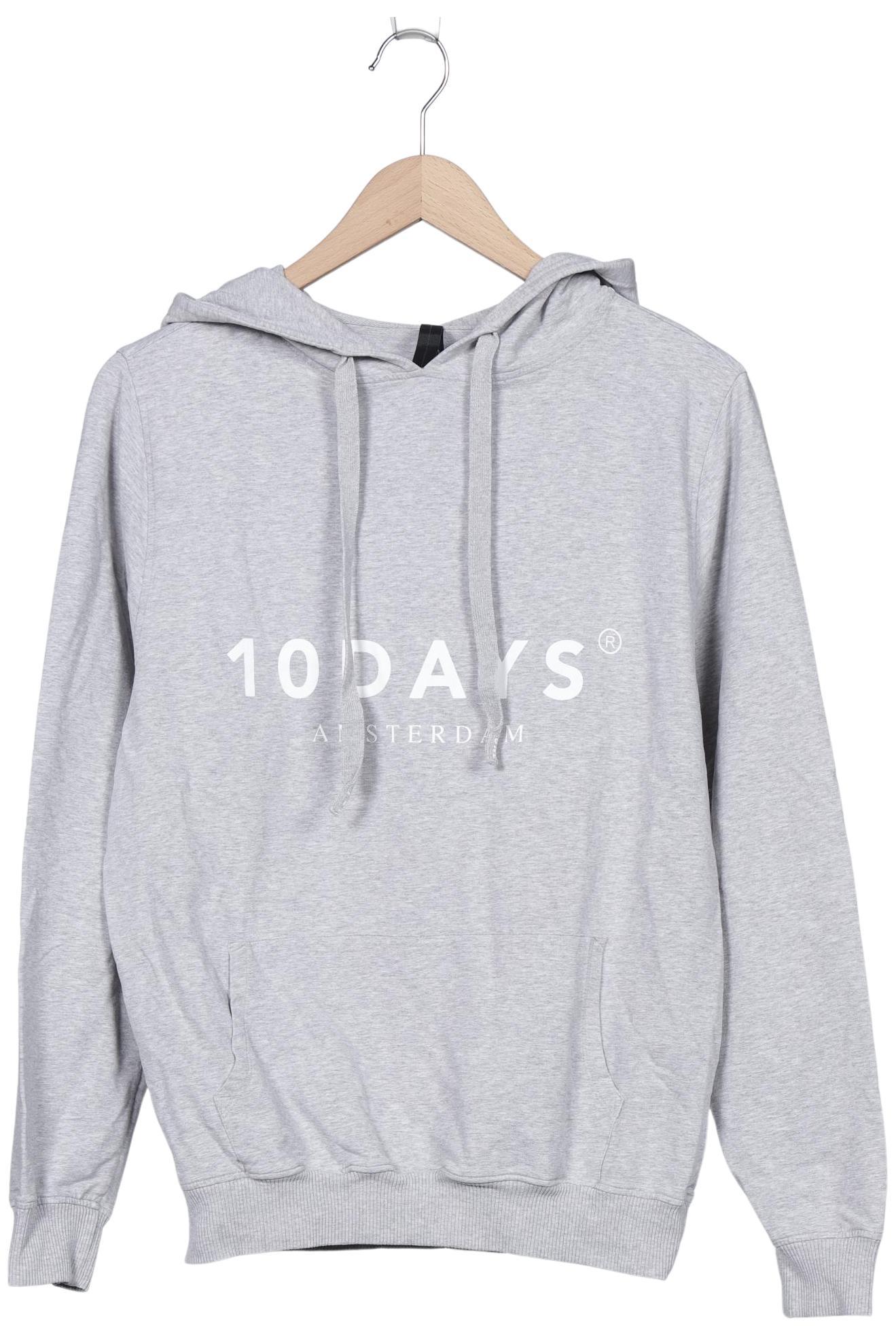 

10Days Damen Kapuzenpullover, grau, Gr. 38