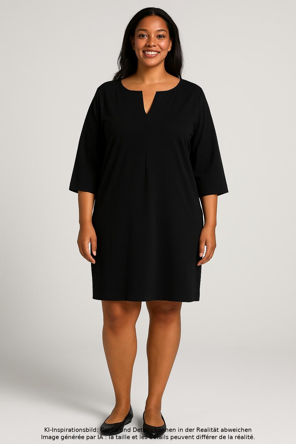 

10Days Damen Kleid, schwarz, Gr. 44