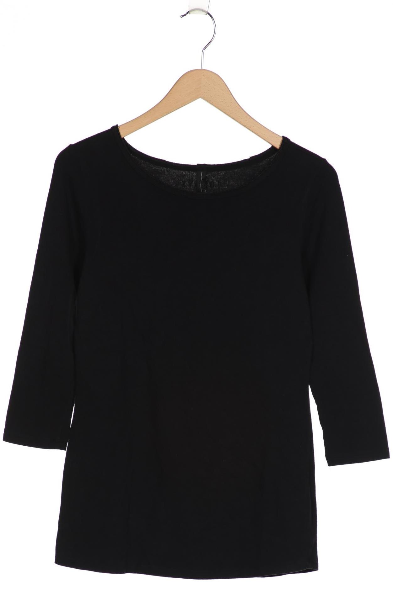 

10Days Damen Langarmshirt, schwarz, Gr. 36