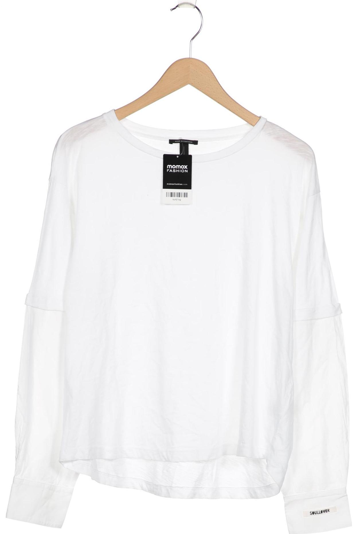 

10Days Damen Langarmshirt, weiß, Gr. 38