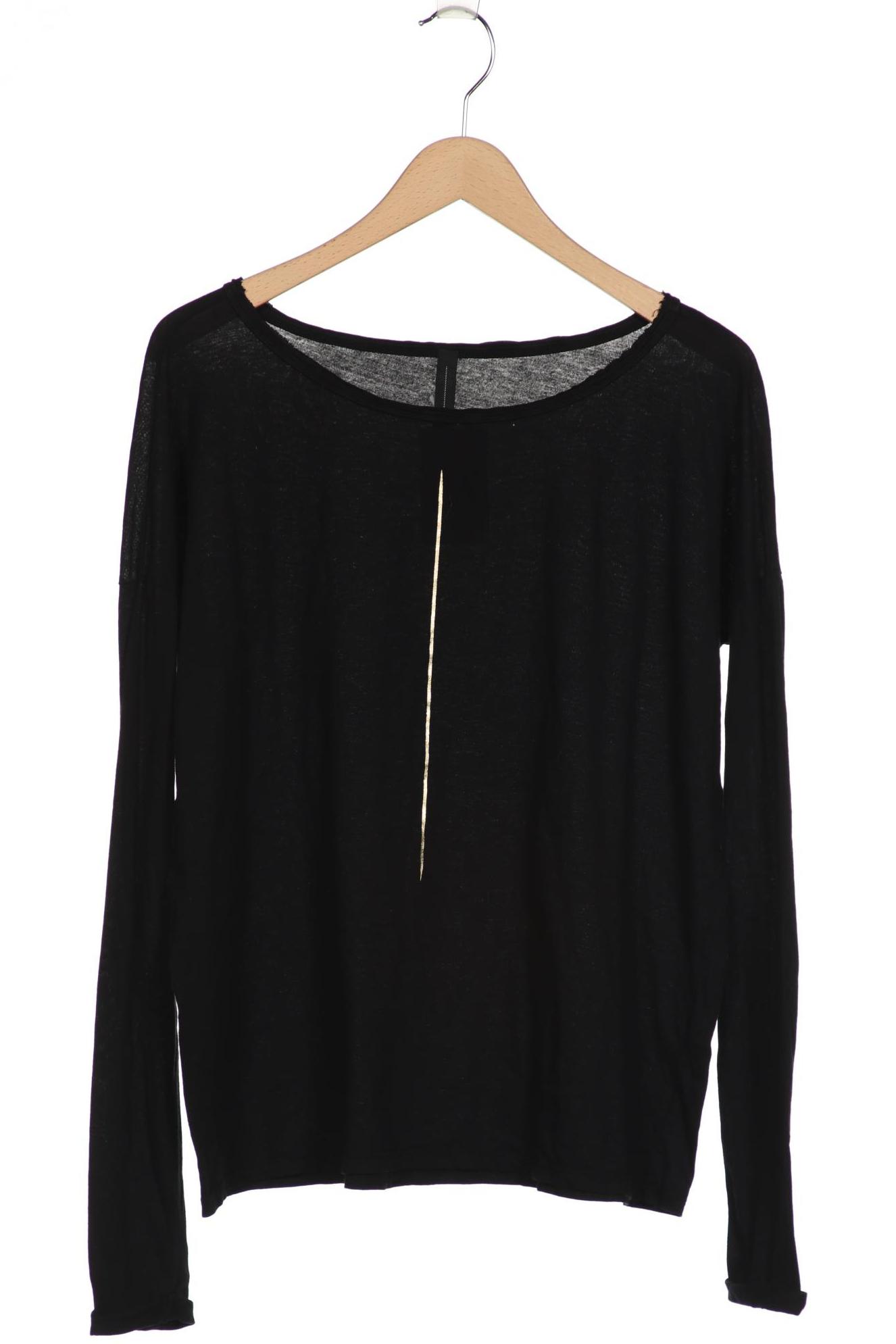 

10DAYS Damen Langarmshirt, schwarz