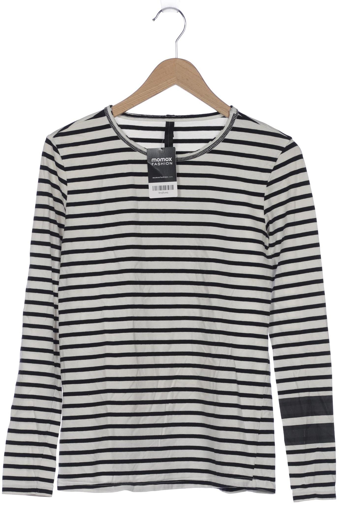 

10DAYS Damen Langarmshirt, weiß