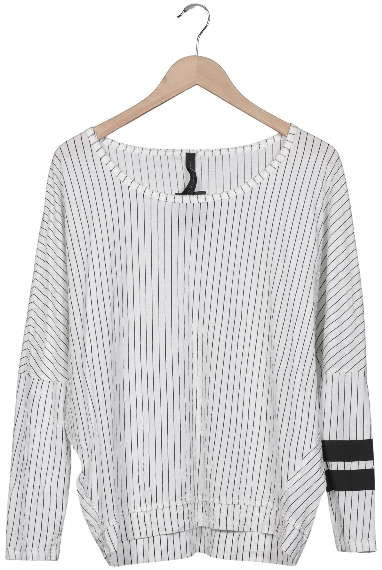 

10Days Damen Langarmshirt, weiß, Gr. 52