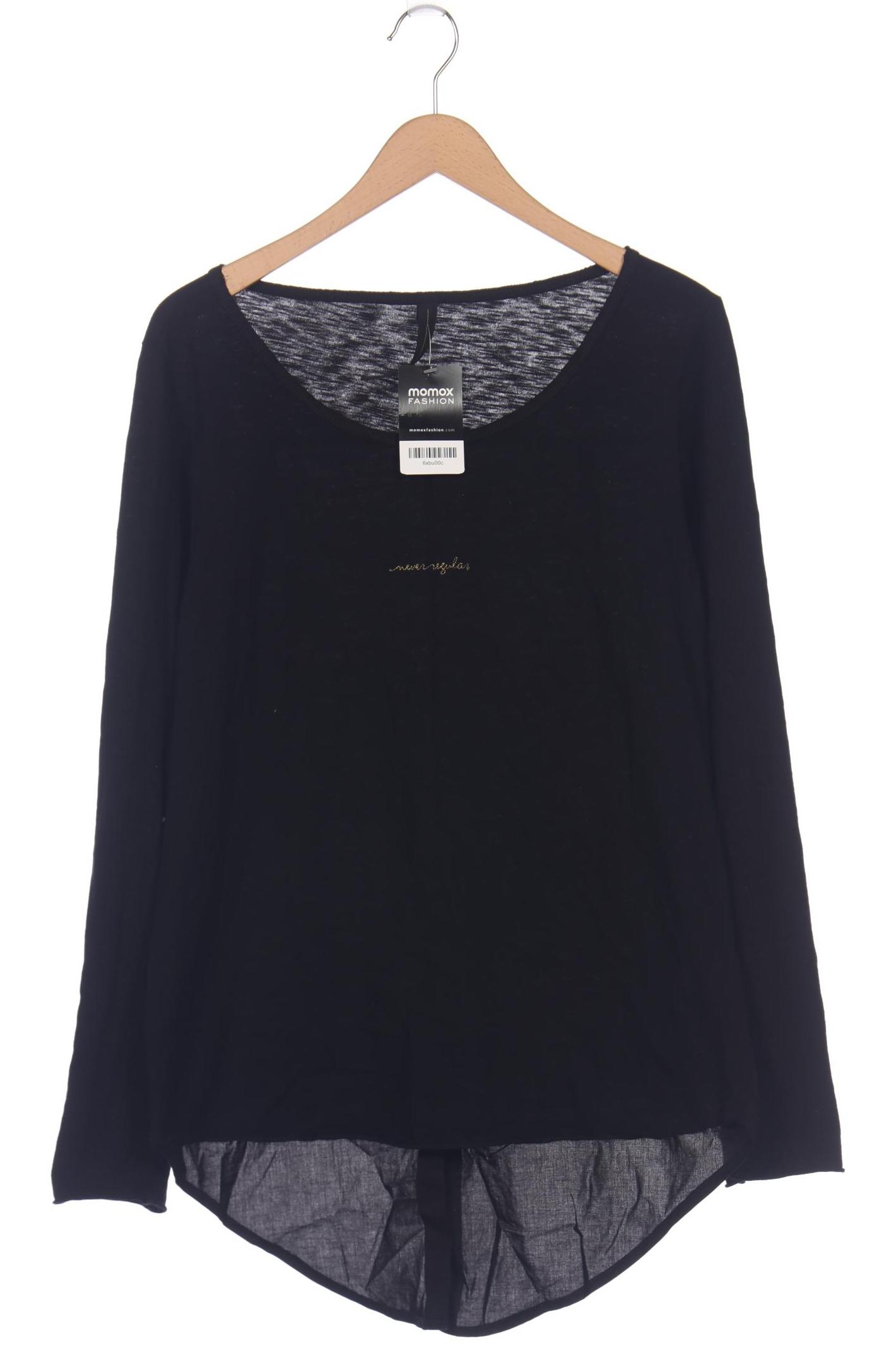 

10Days Damen Langarmshirt, schwarz, Gr. 44