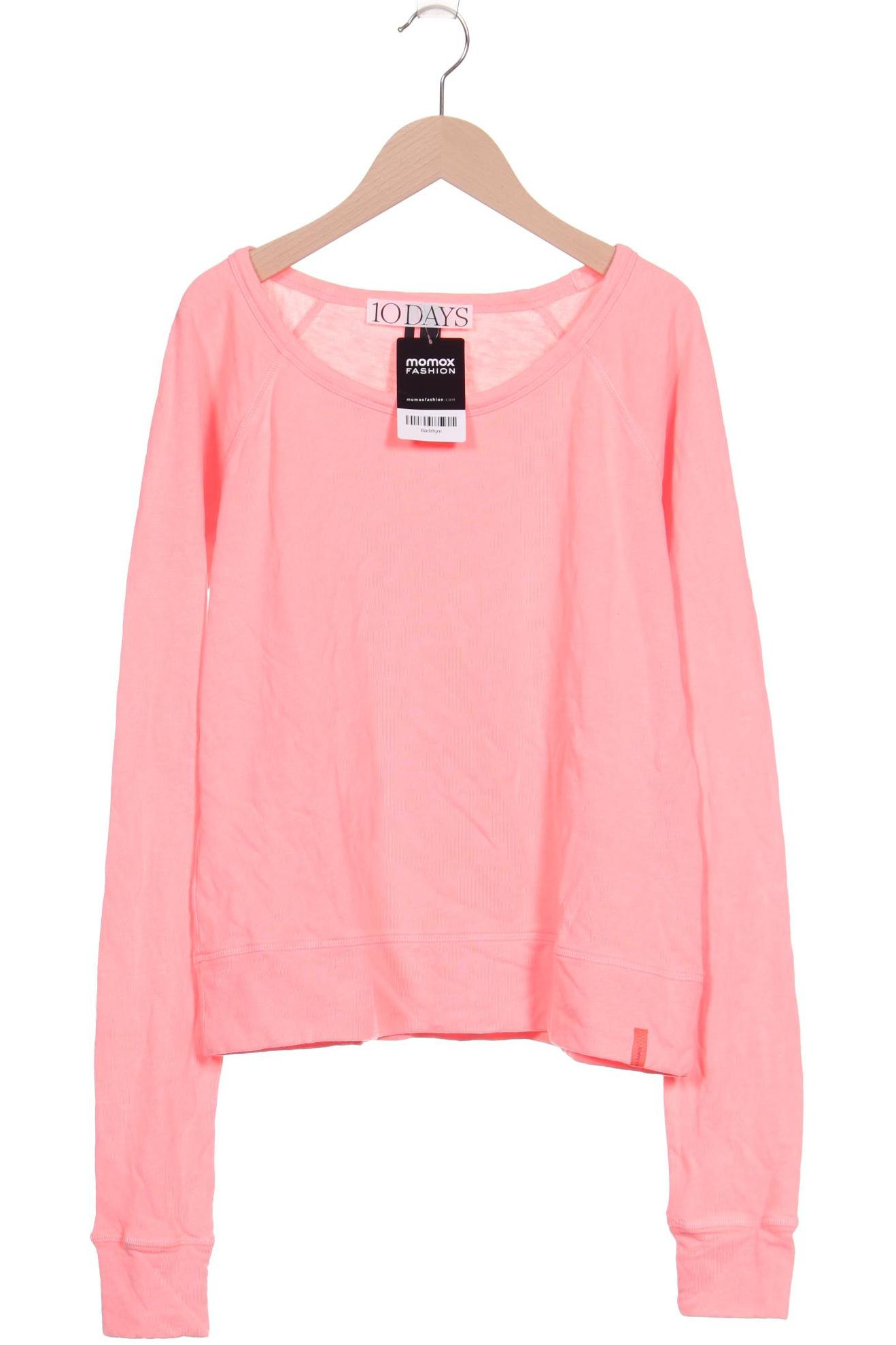 

10Days Damen Langarmshirt, neon, Gr. 38