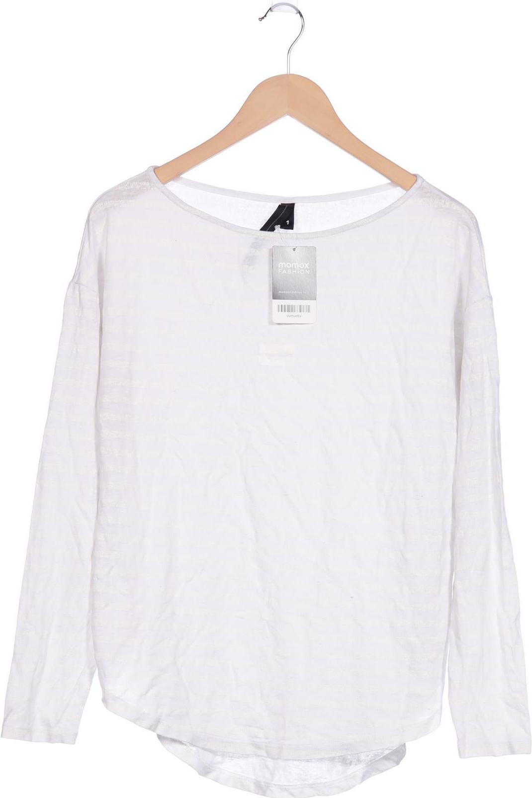 

10Days Damen Langarmshirt, weiß, Gr. 48