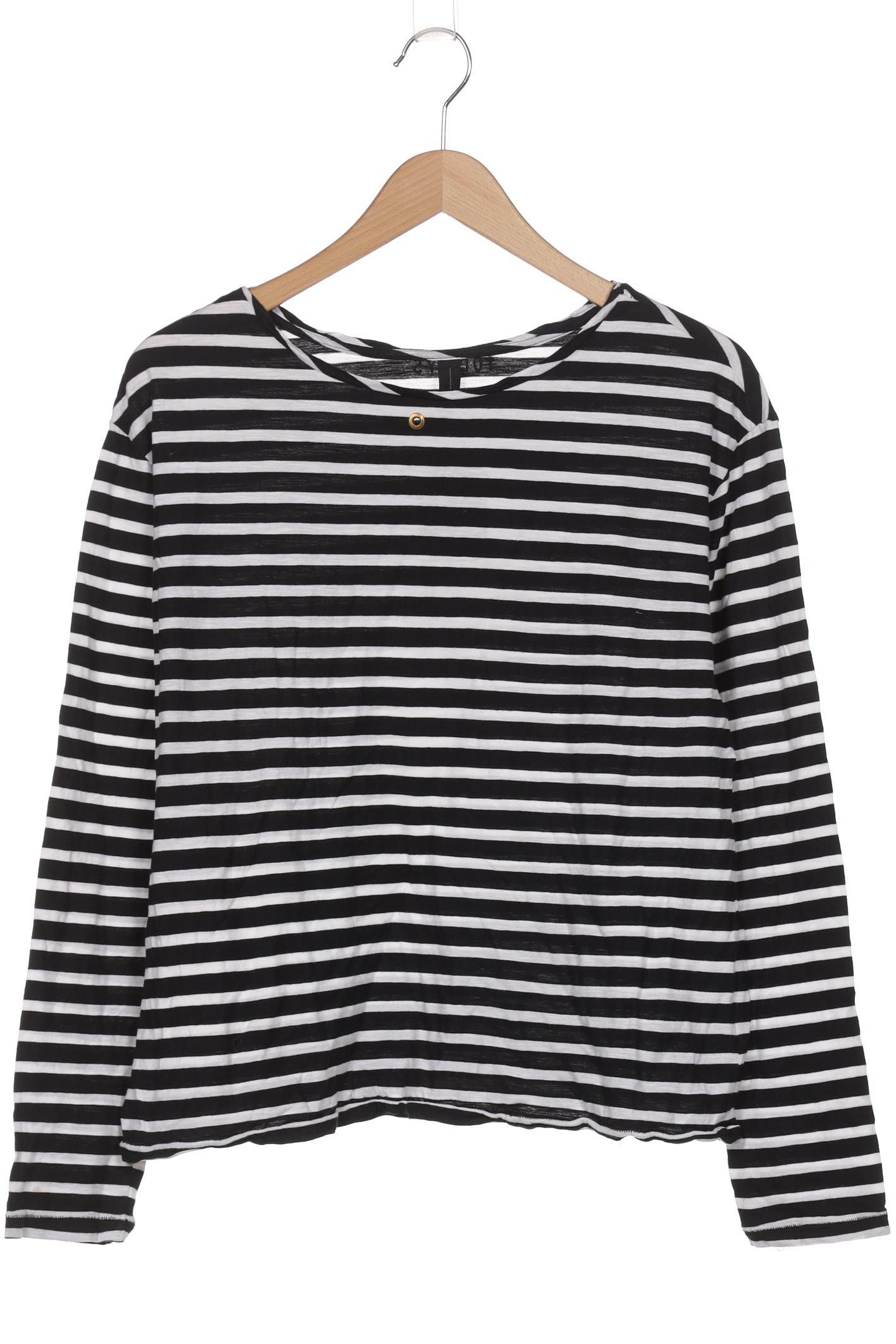 

10Days Damen Langarmshirt, schwarz, Gr. 42