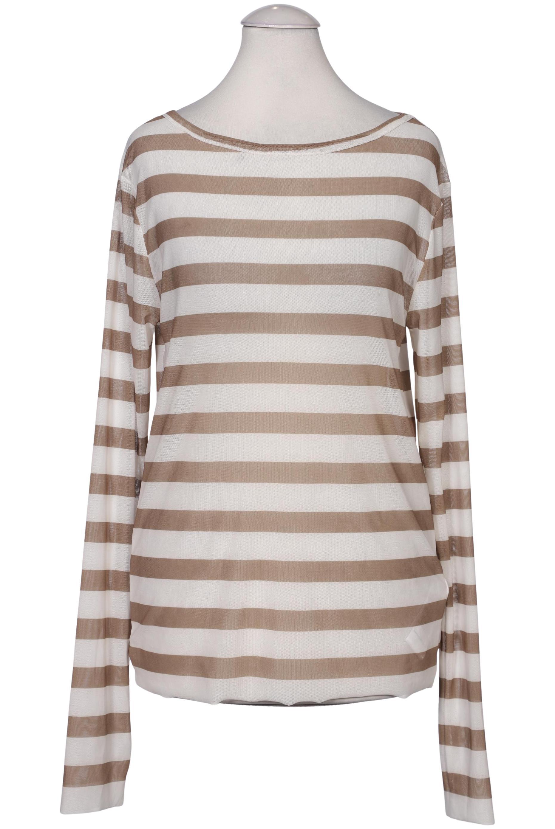 

10Days Damen Langarmshirt, cremeweiß, Gr. 36
