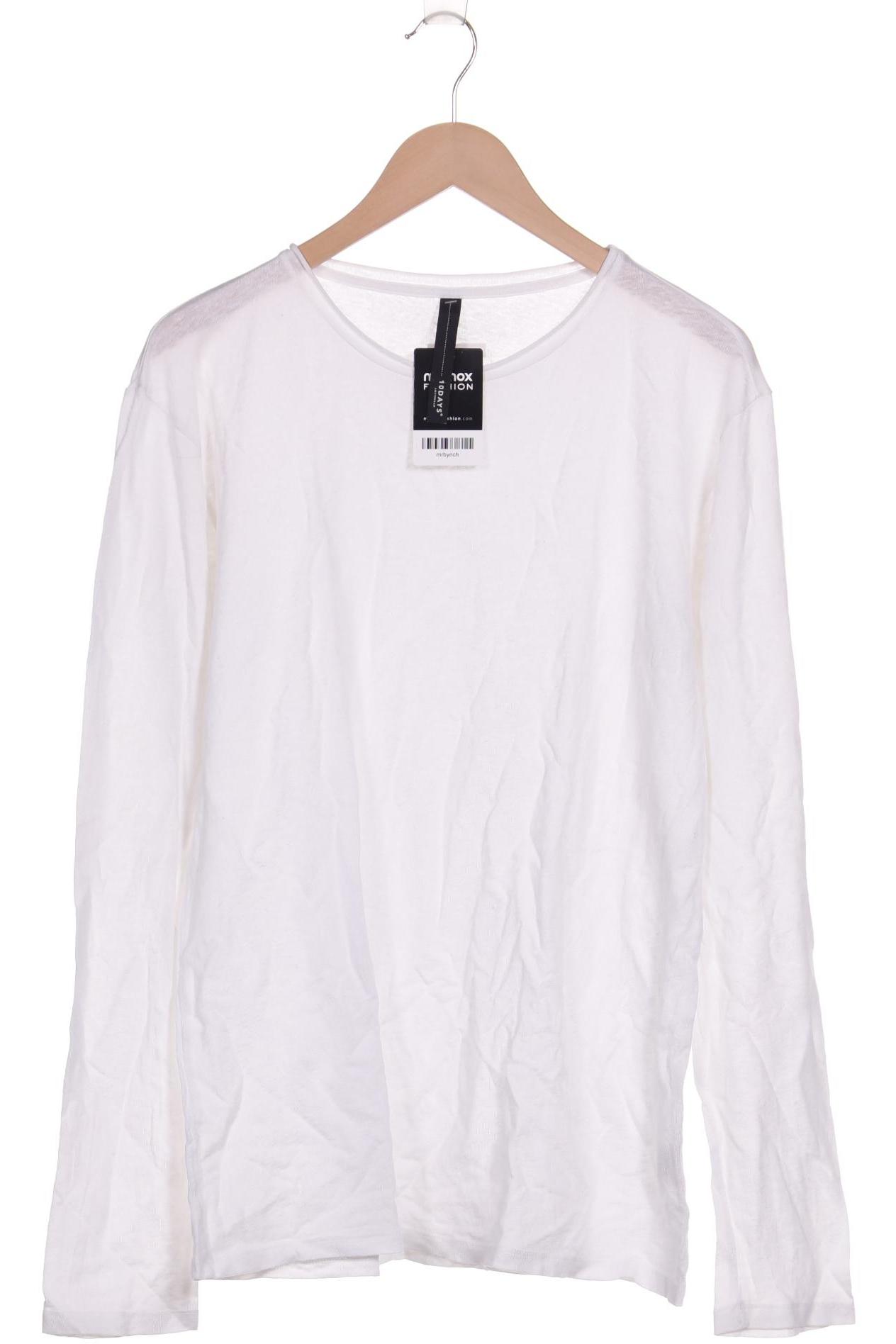 

10Days Damen Langarmshirt, weiß, Gr. 44