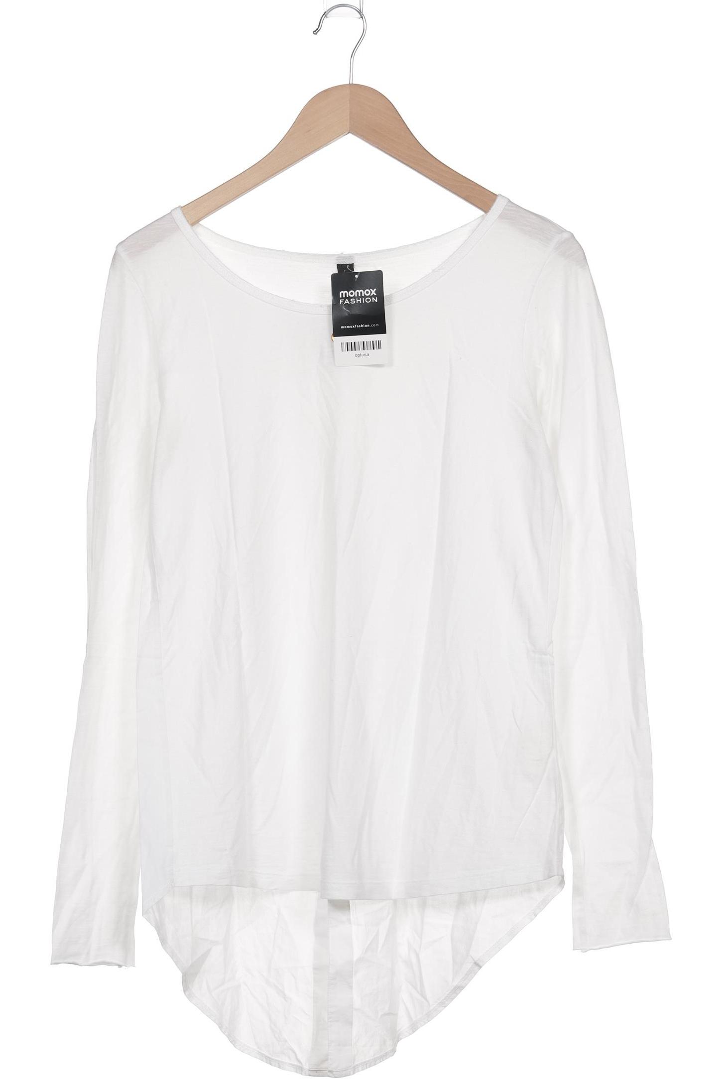 

10Days Damen Langarmshirt, weiß, Gr. 38