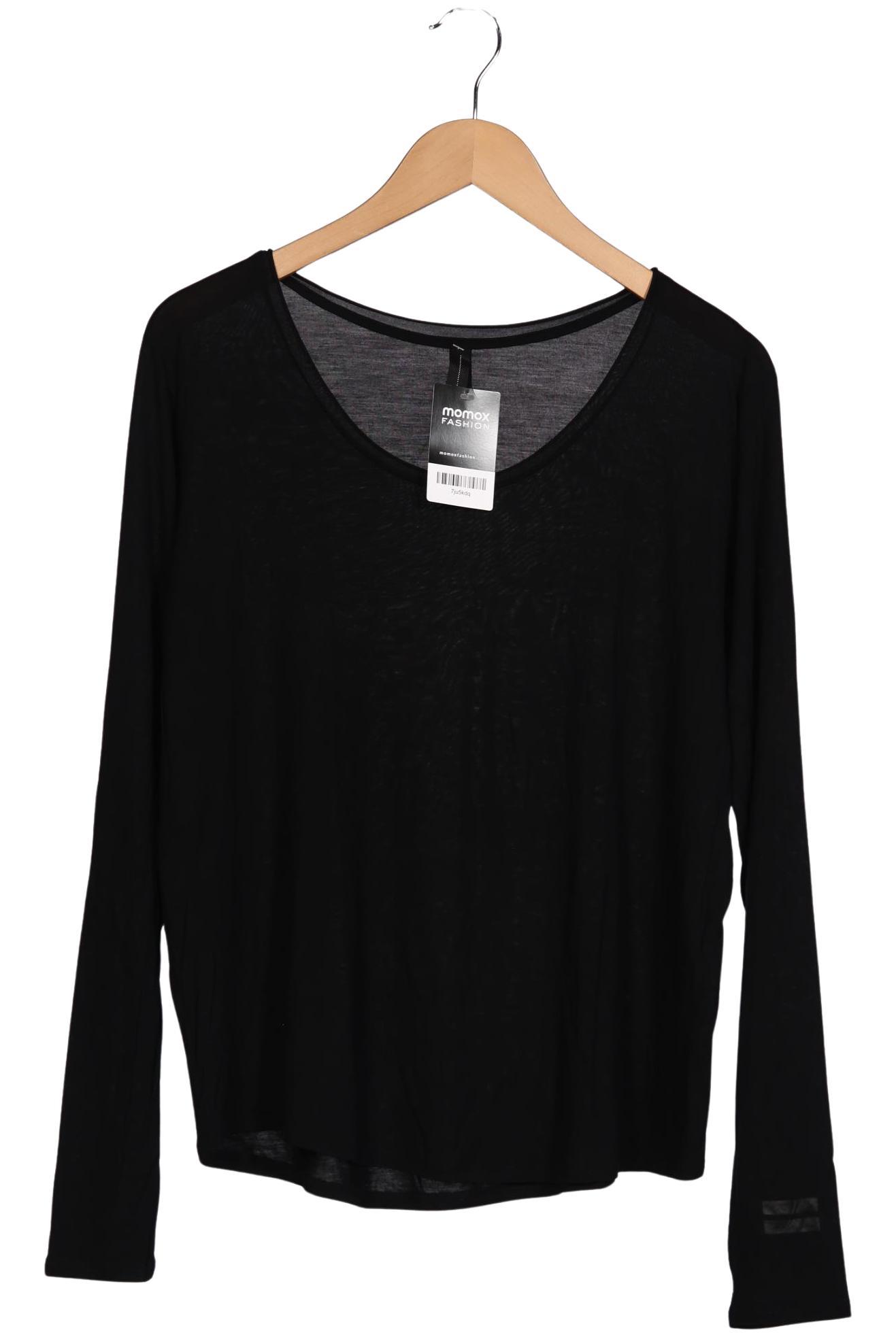 

10Days Damen Langarmshirt, schwarz, Gr. 48