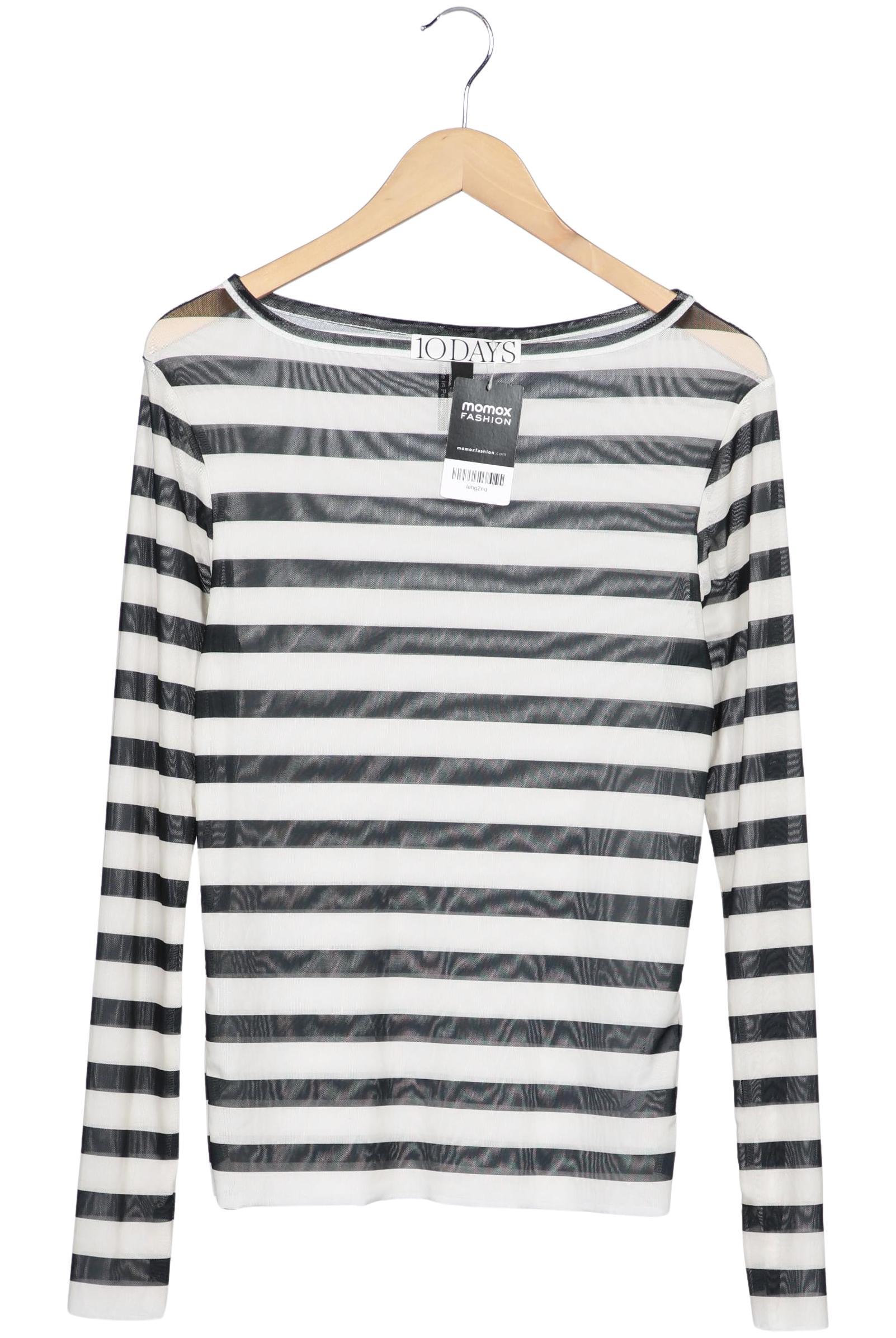 

10Days Damen Langarmshirt, mehrfarbig, Gr. 38