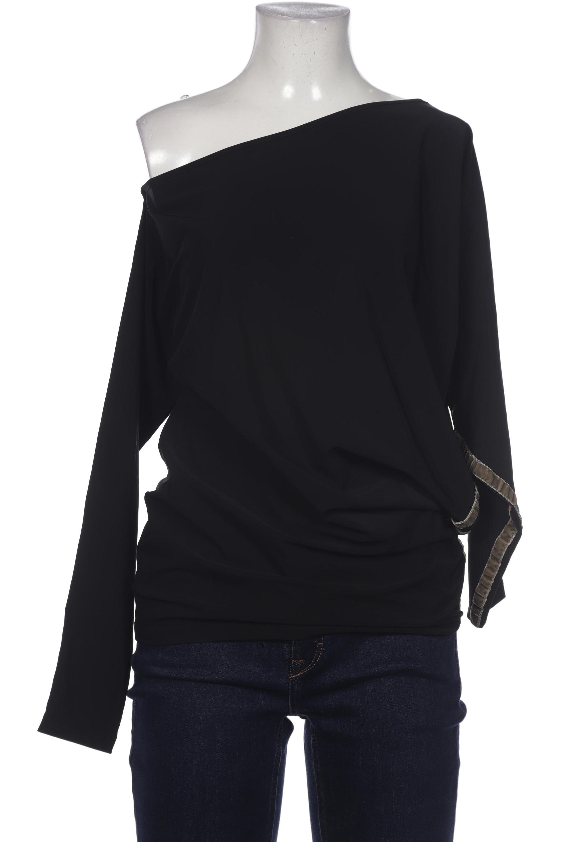

10Days Damen Langarmshirt, schwarz, Gr. 38