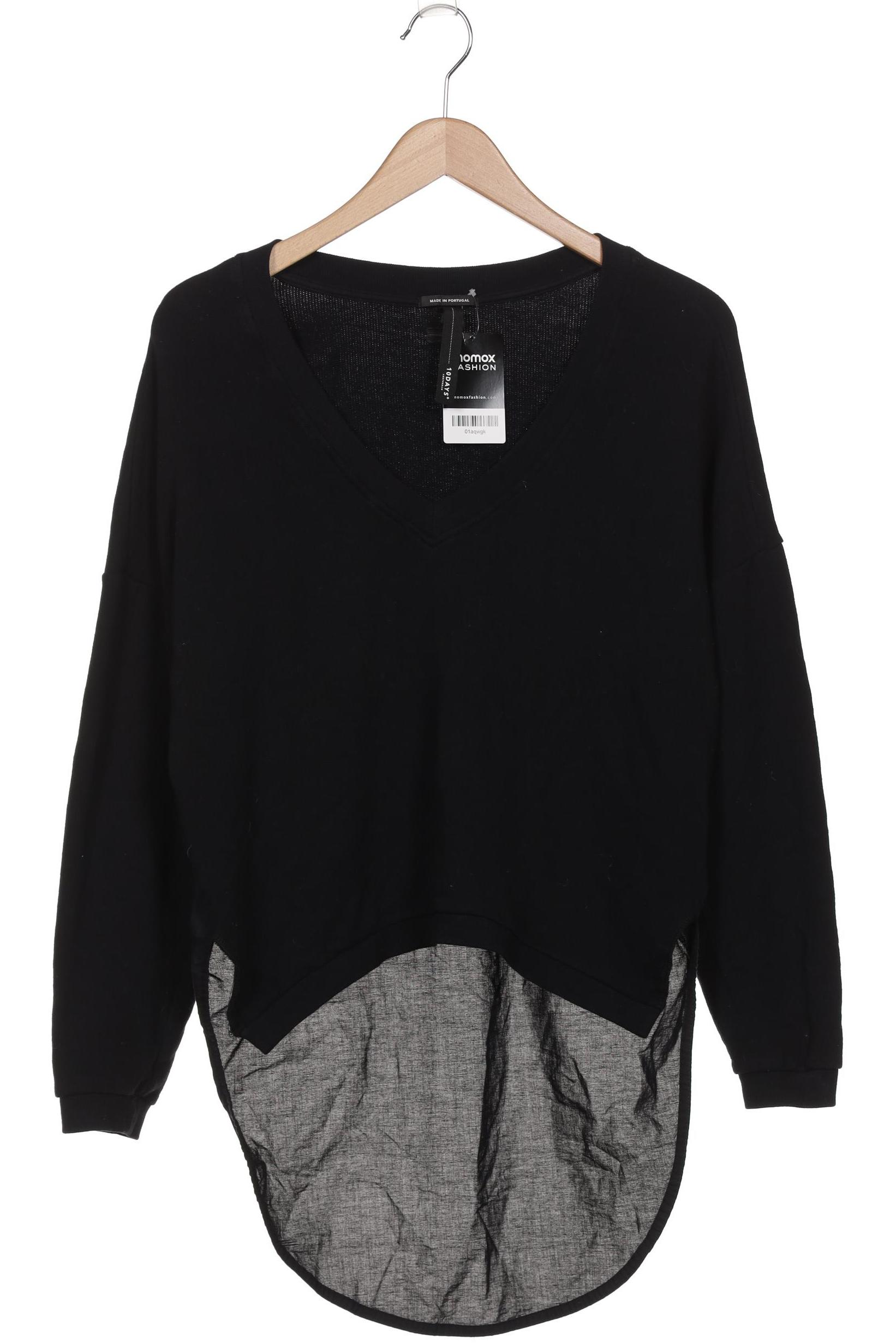 

10Days Damen Pullover, schwarz, Gr. 36