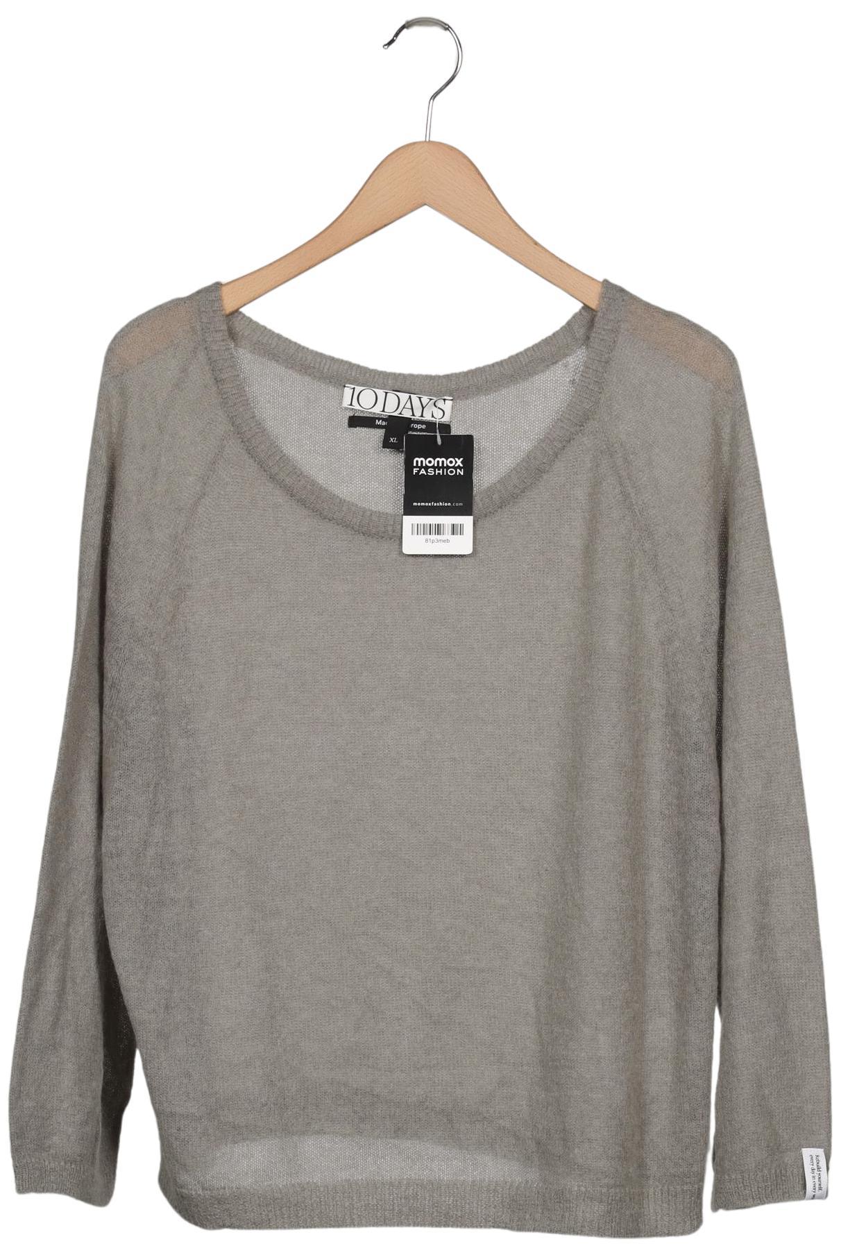 

10Days Damen Pullover, grau, Gr. 44