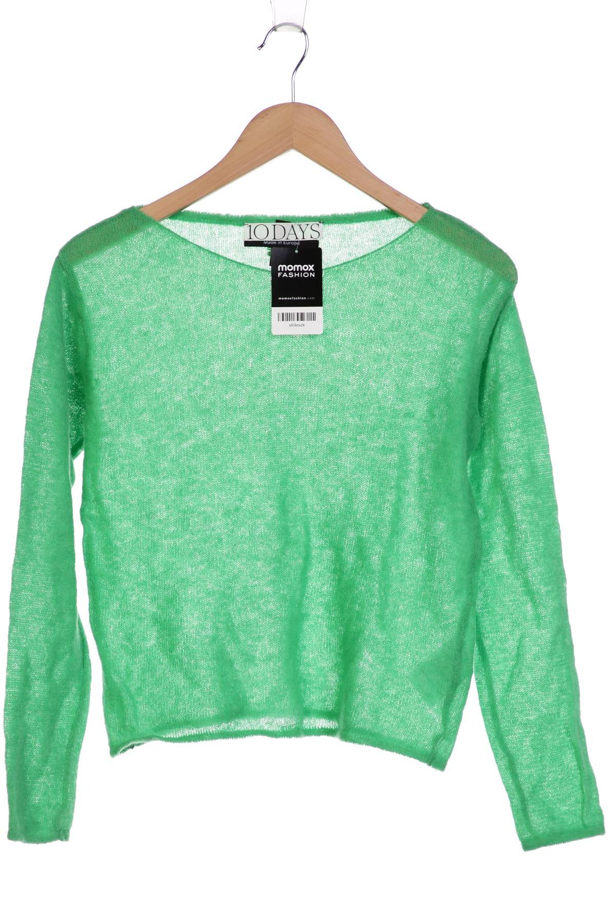 

10Days Damen Pullover, grün, Gr. 34