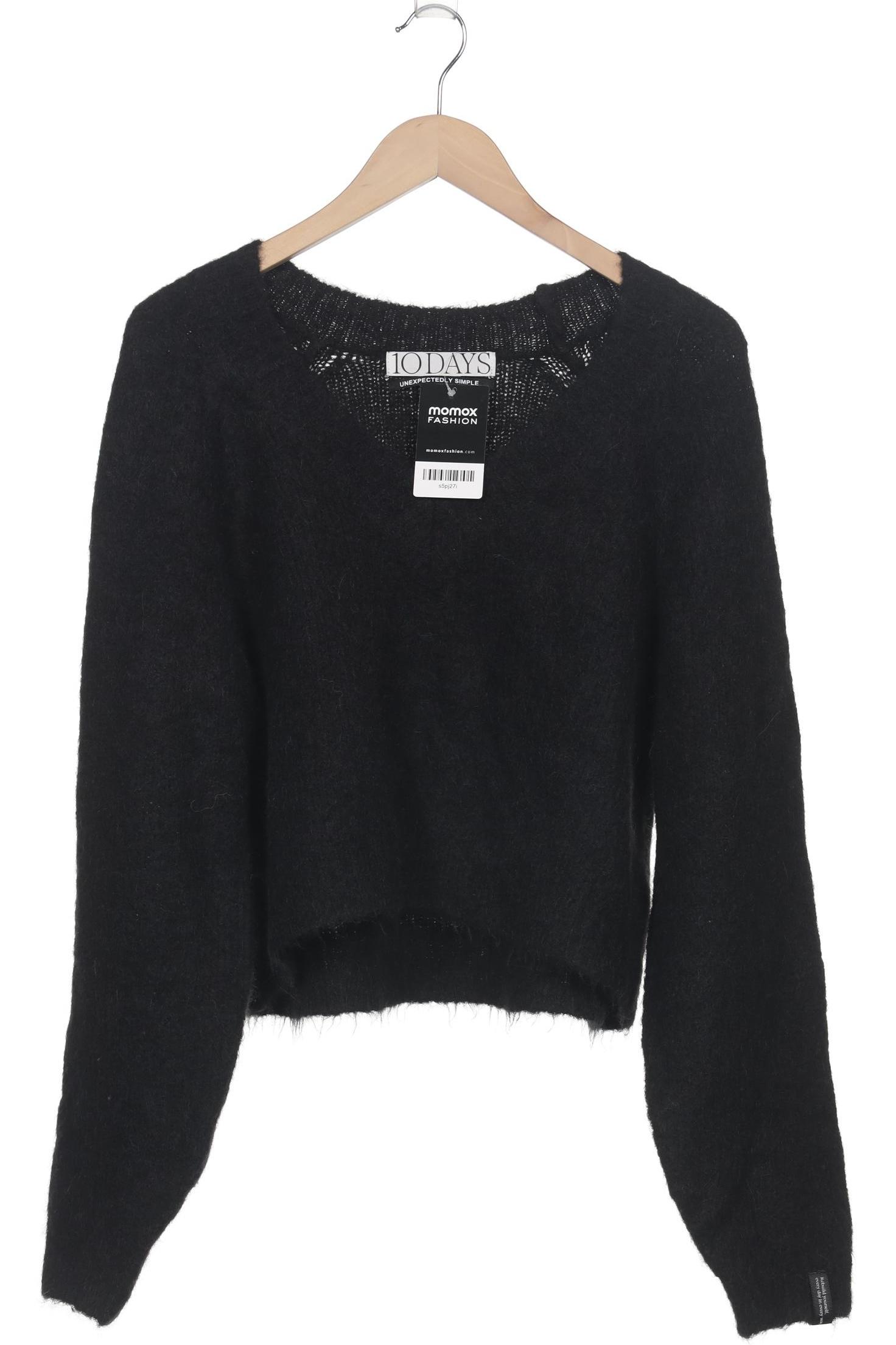 

10Days Damen Pullover, schwarz, Gr. 34
