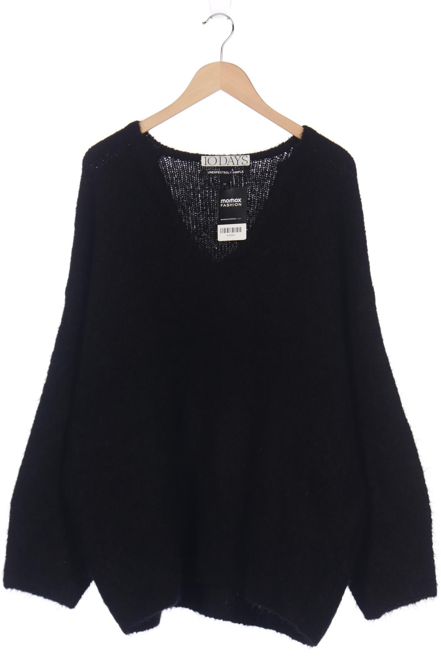 

10Days Damen Pullover, schwarz, Gr. 38