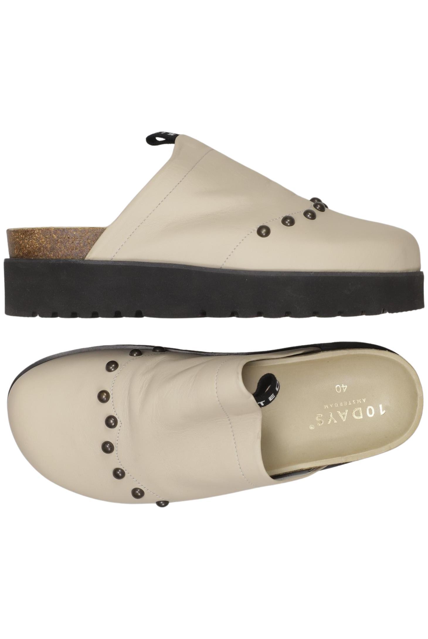 

10Days Damen Sandale, beige, Gr. 40