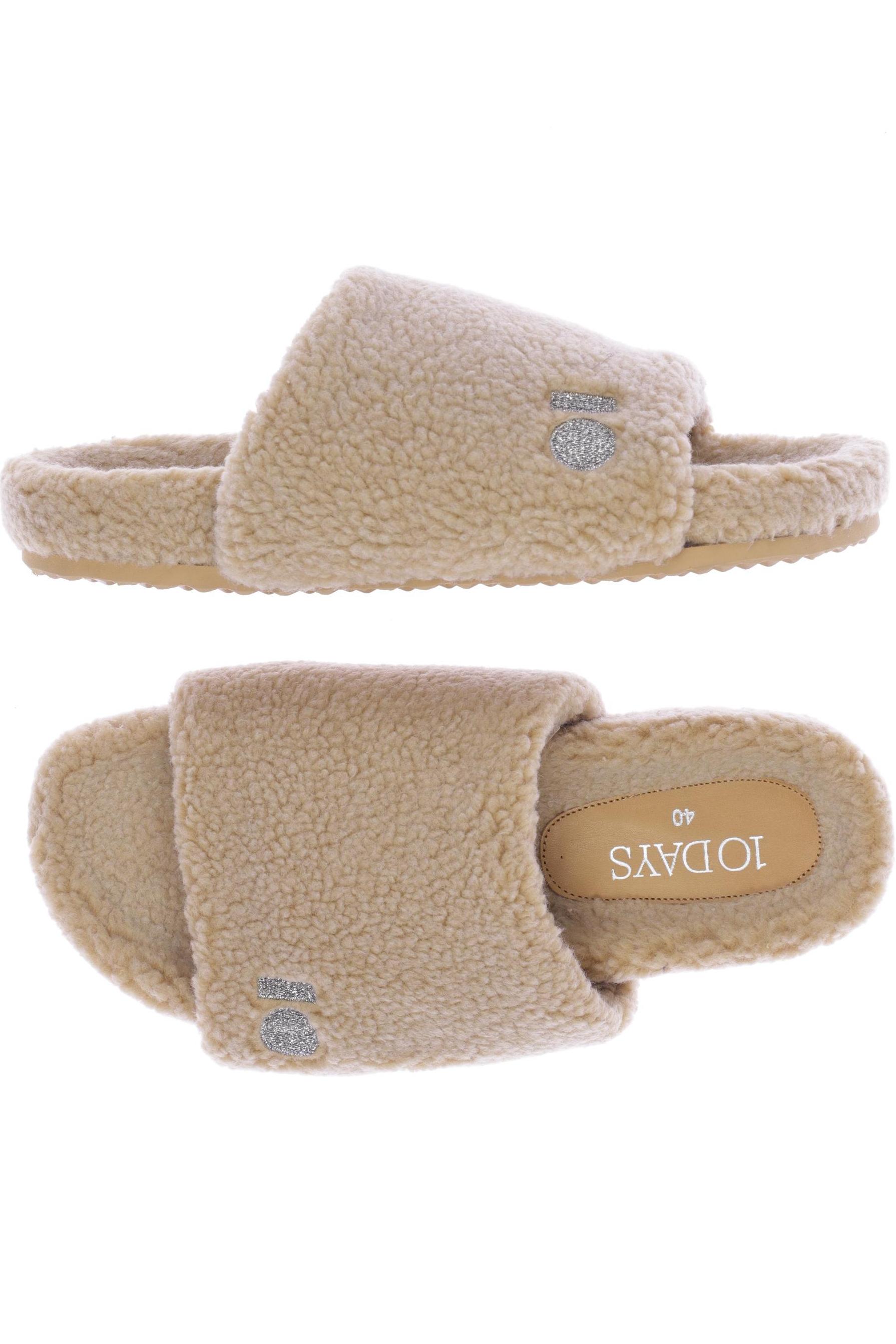 

10Days Damen Sandale, beige, Gr. 40