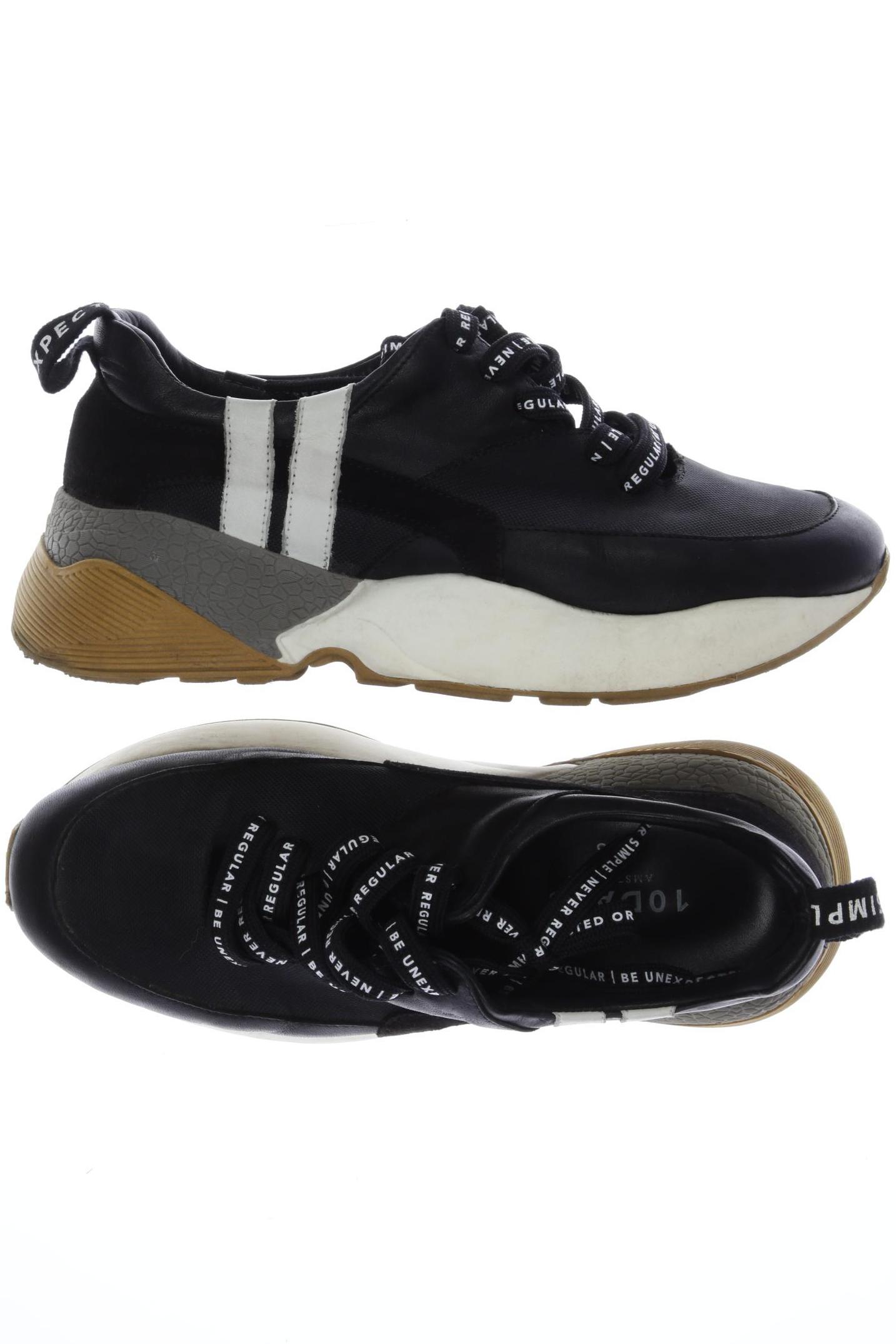 

10Days Damen Sneakers, schwarz, Gr. 38