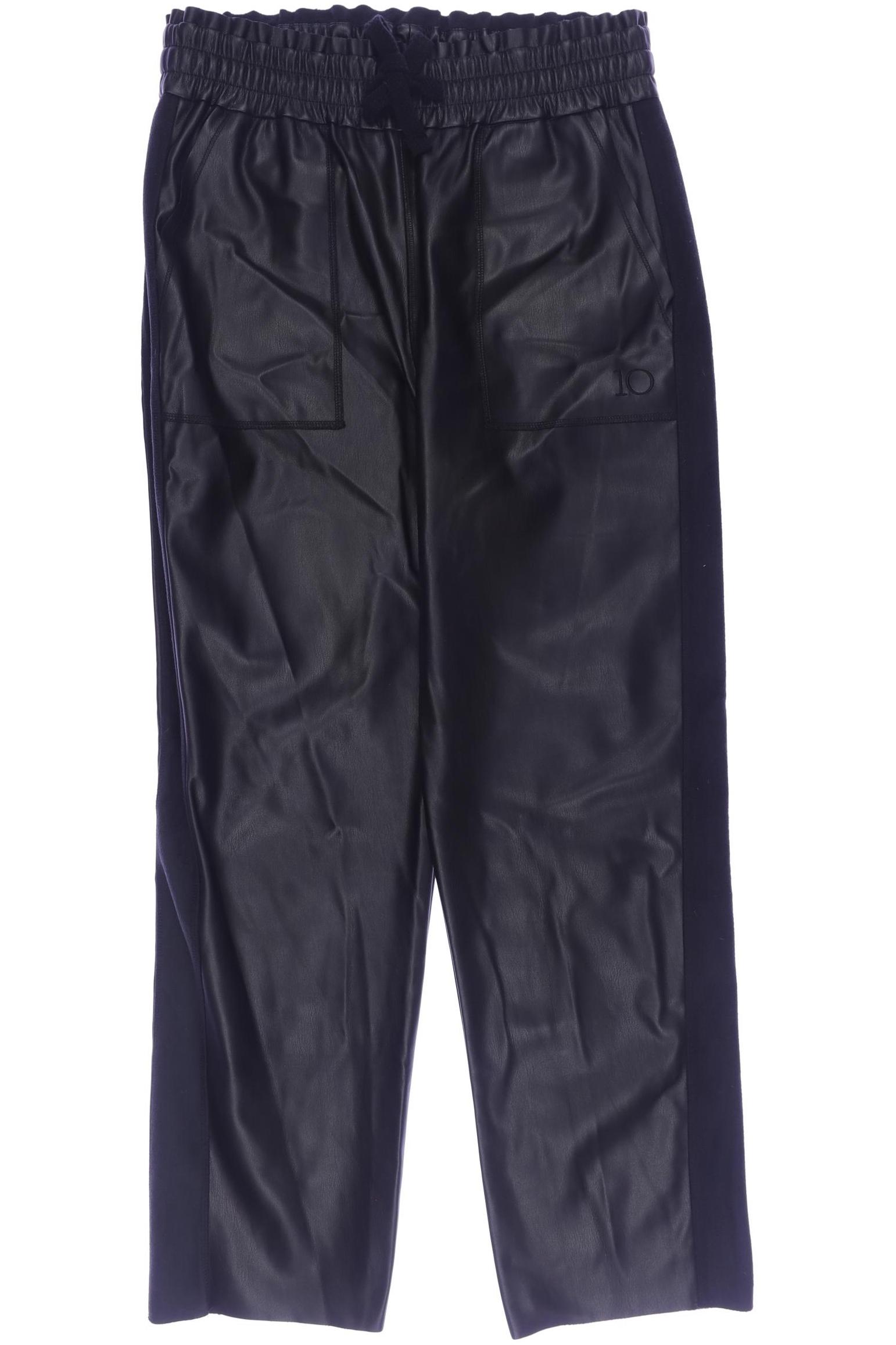 

10Days Damen Stoffhose, schwarz, Gr. 0