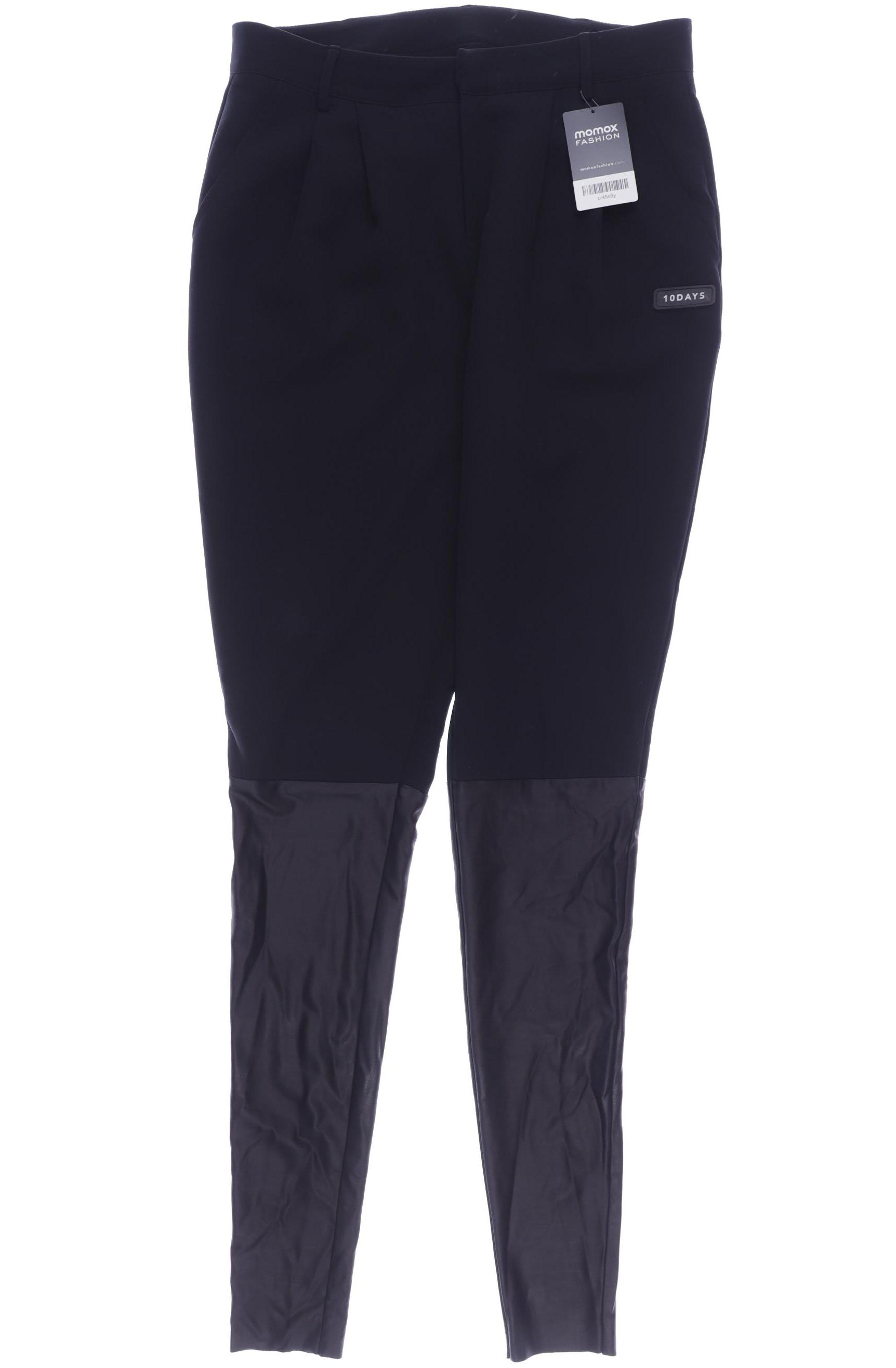 

10DAYS Damen Stoffhose, schwarz