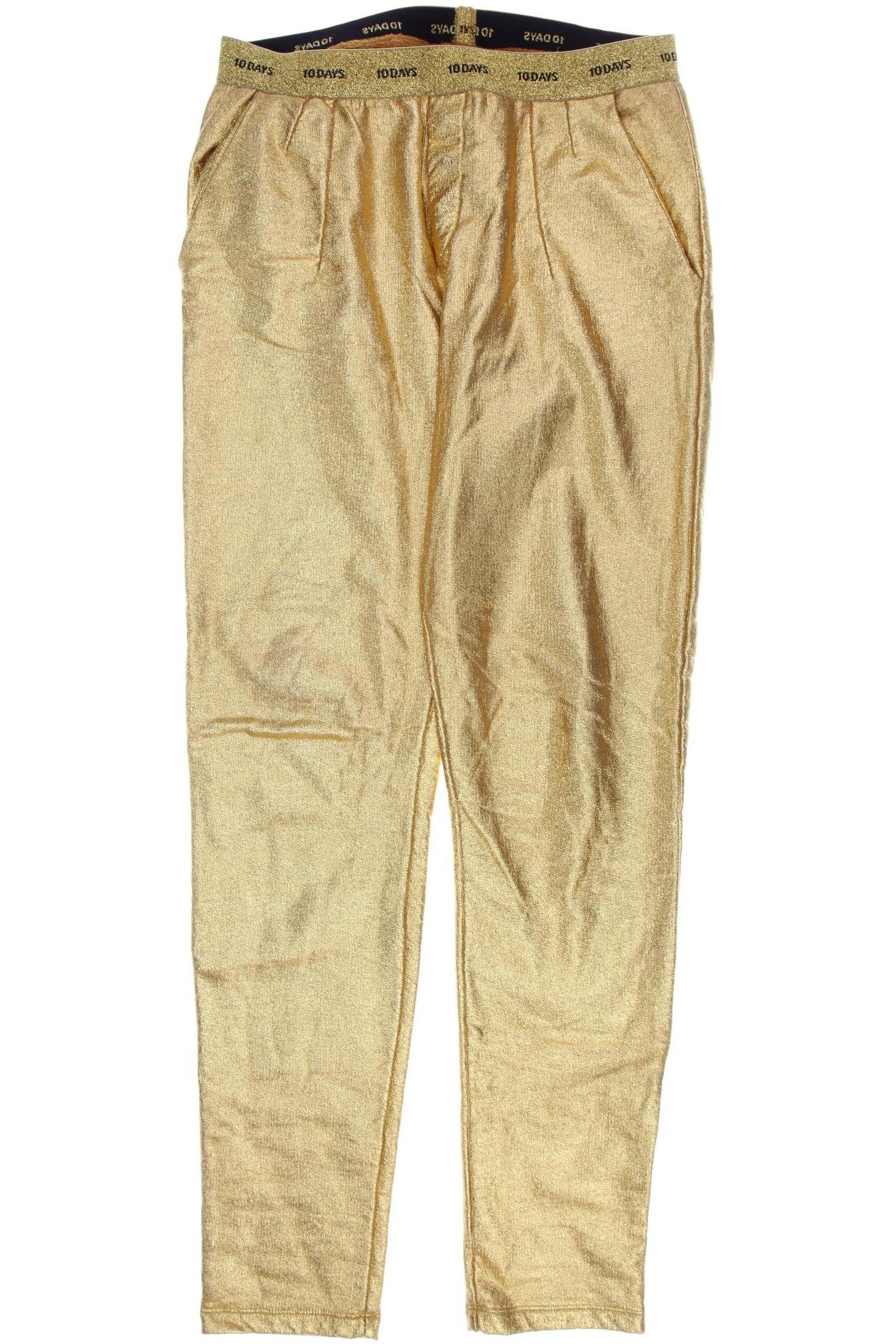 

10DAYS Damen Stoffhose, gold