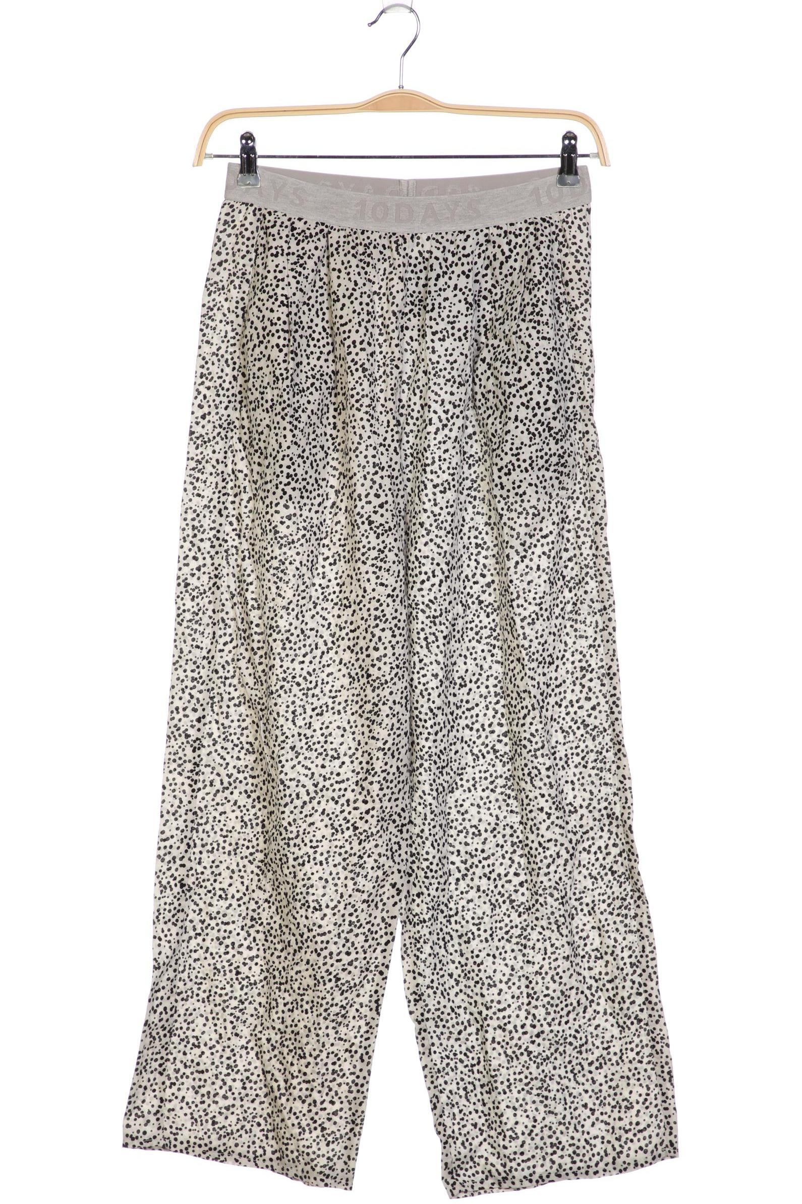 

10Days Damen Stoffhose, grau, Gr. 0