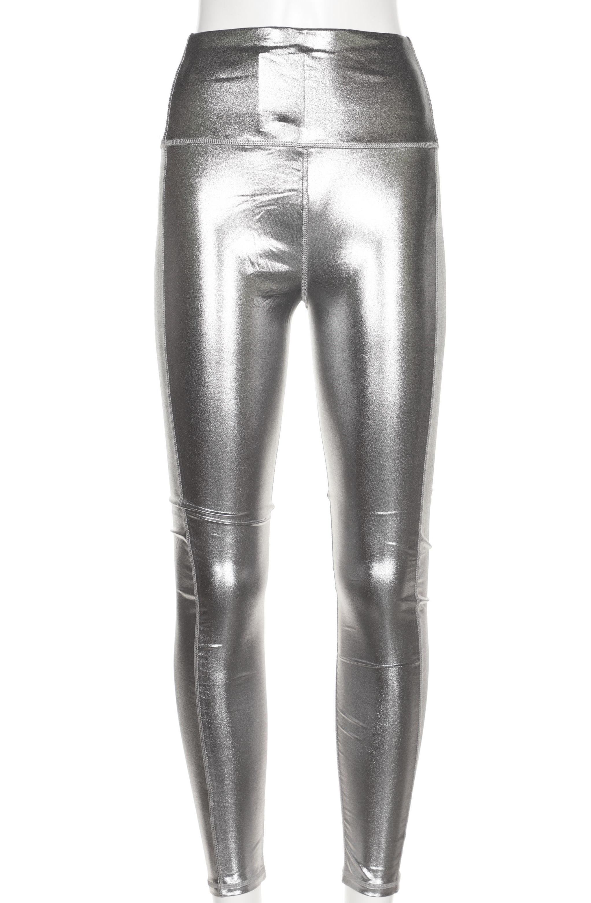 

10Days Damen Stoffhose, silber, Gr. 0