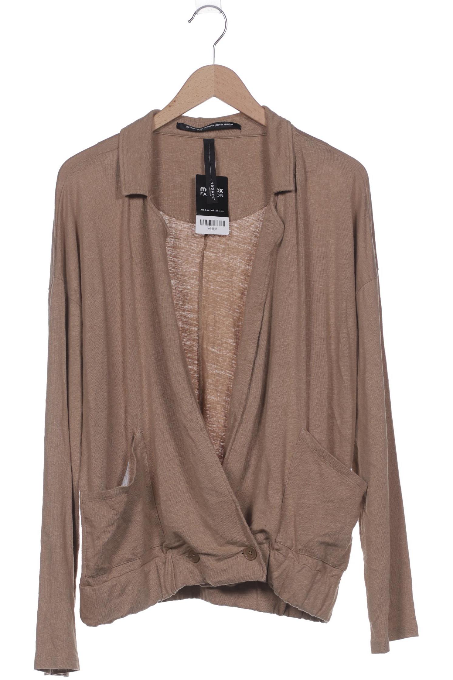 

10Days Damen Strickjacke, beige, Gr. 38