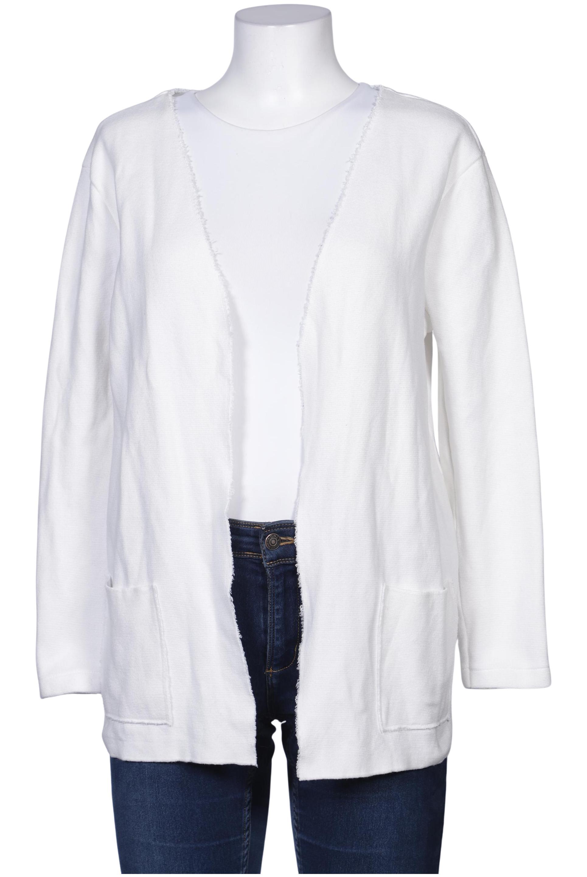

10Days Damen Strickjacke, weiß, Gr. 42