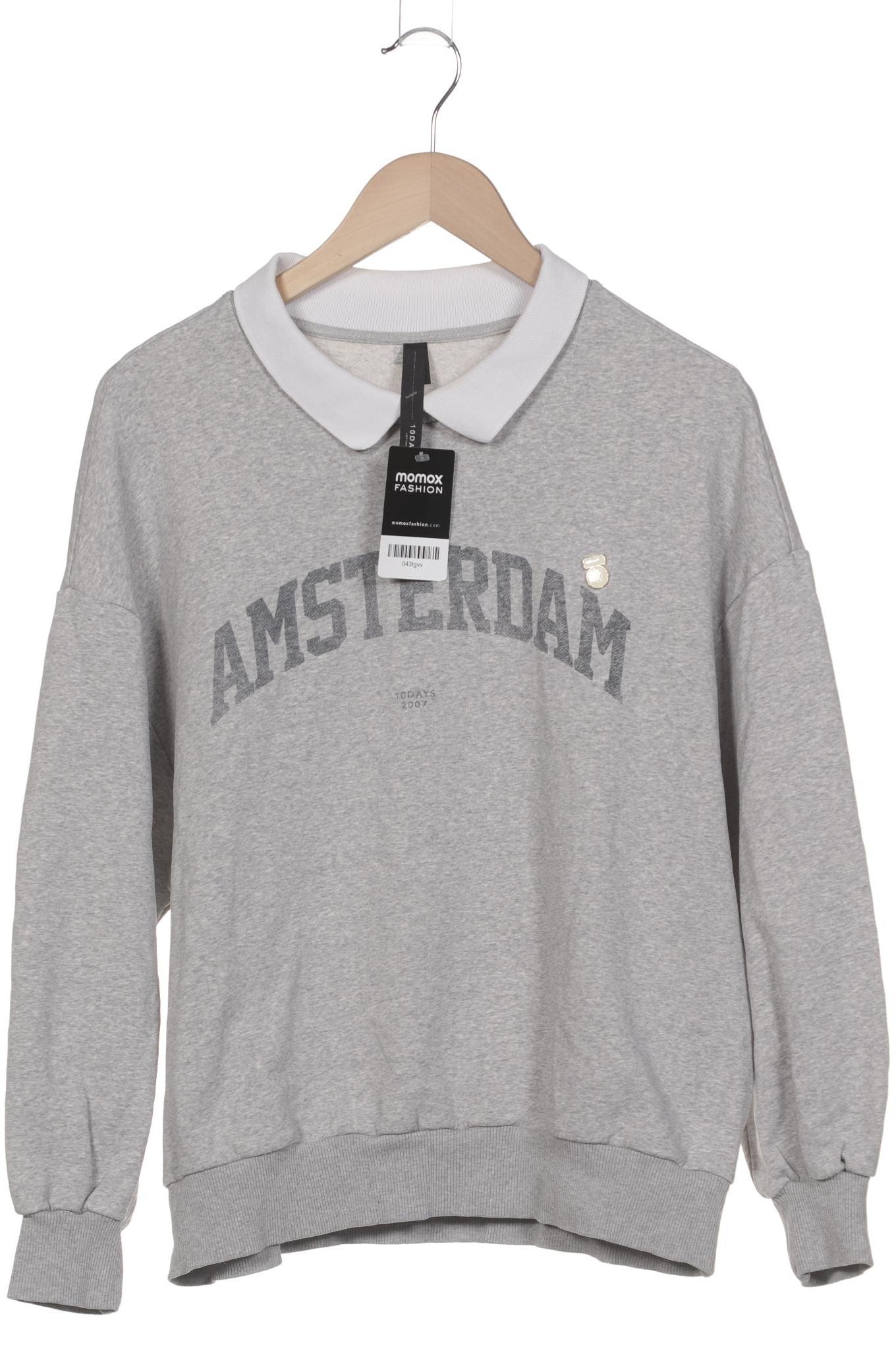 

10Days Damen Sweatshirt, grau, Gr. 38