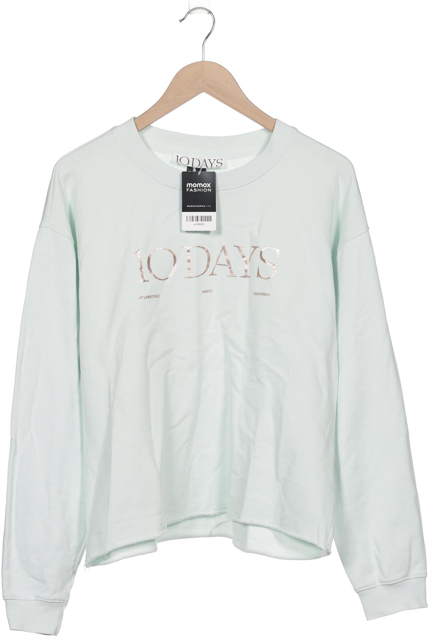 

10Days Damen Sweatshirt, hellgrün, Gr. 42