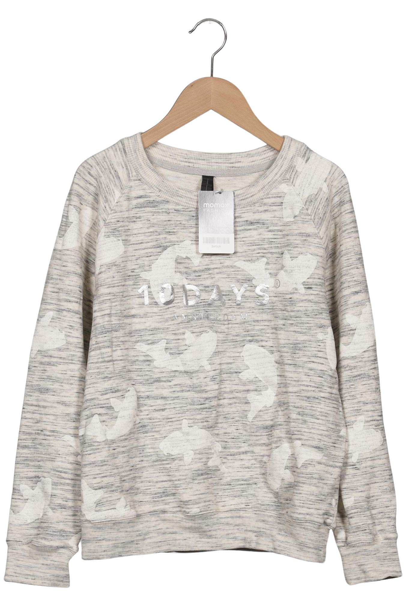 

10Days Damen Sweatshirt, grau, Gr. 38