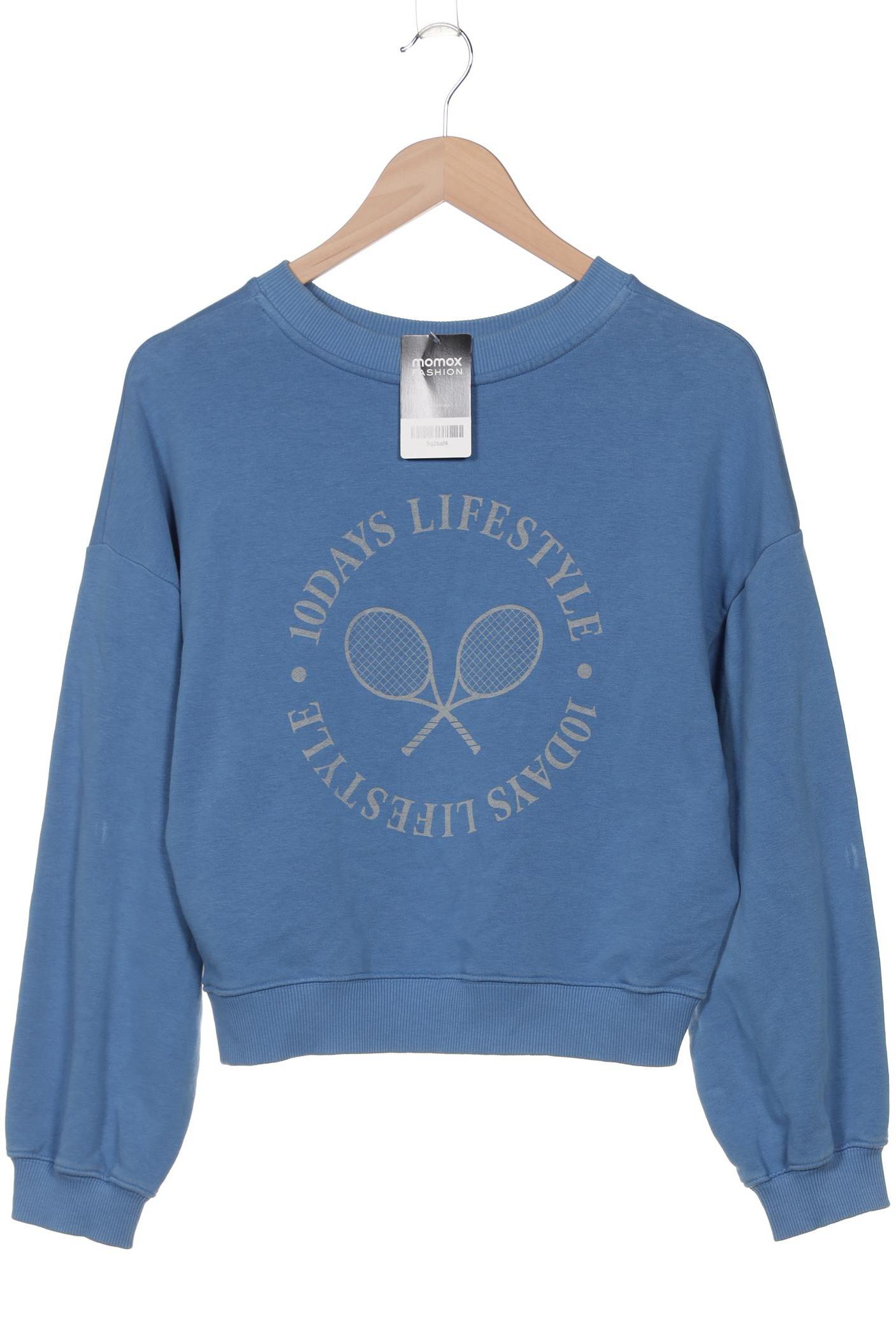 

10Days Damen Sweatshirt, blau, Gr. 36