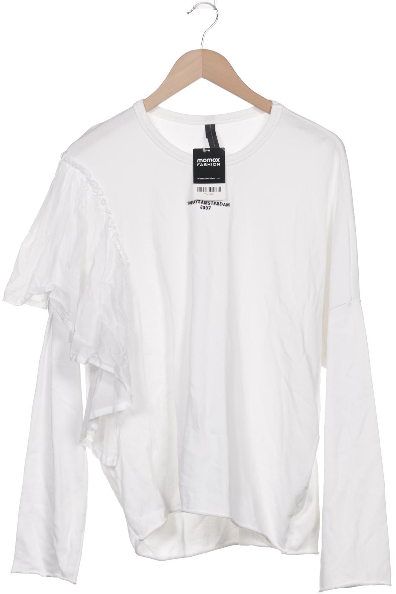 

10Days Damen Sweatshirt, weiß, Gr. 38