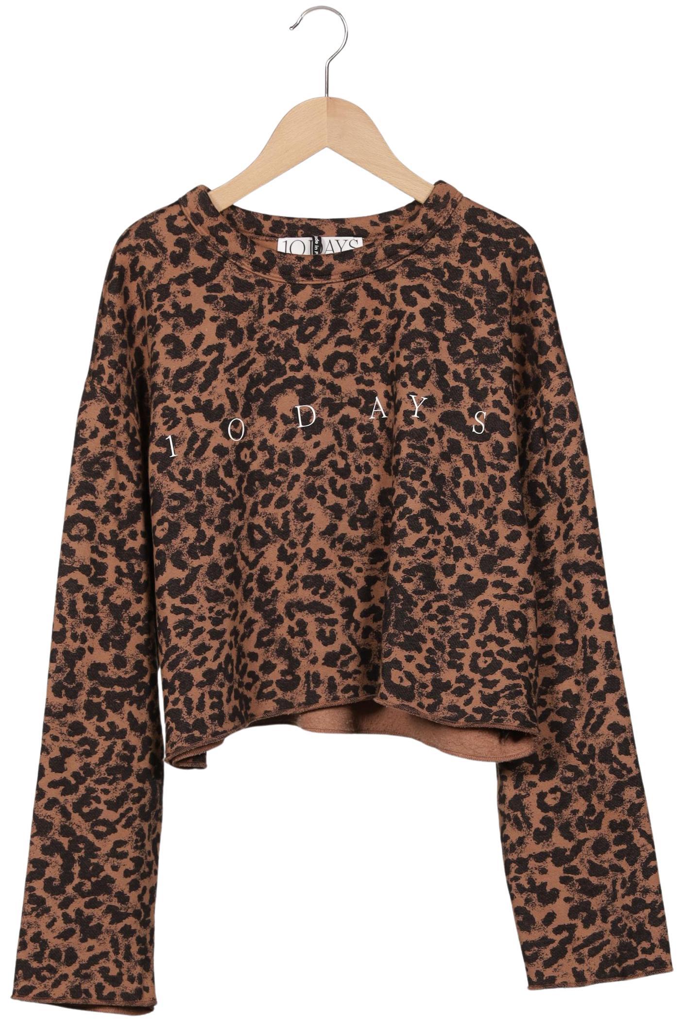 

10Days Damen Sweatshirt, braun, Gr. 38
