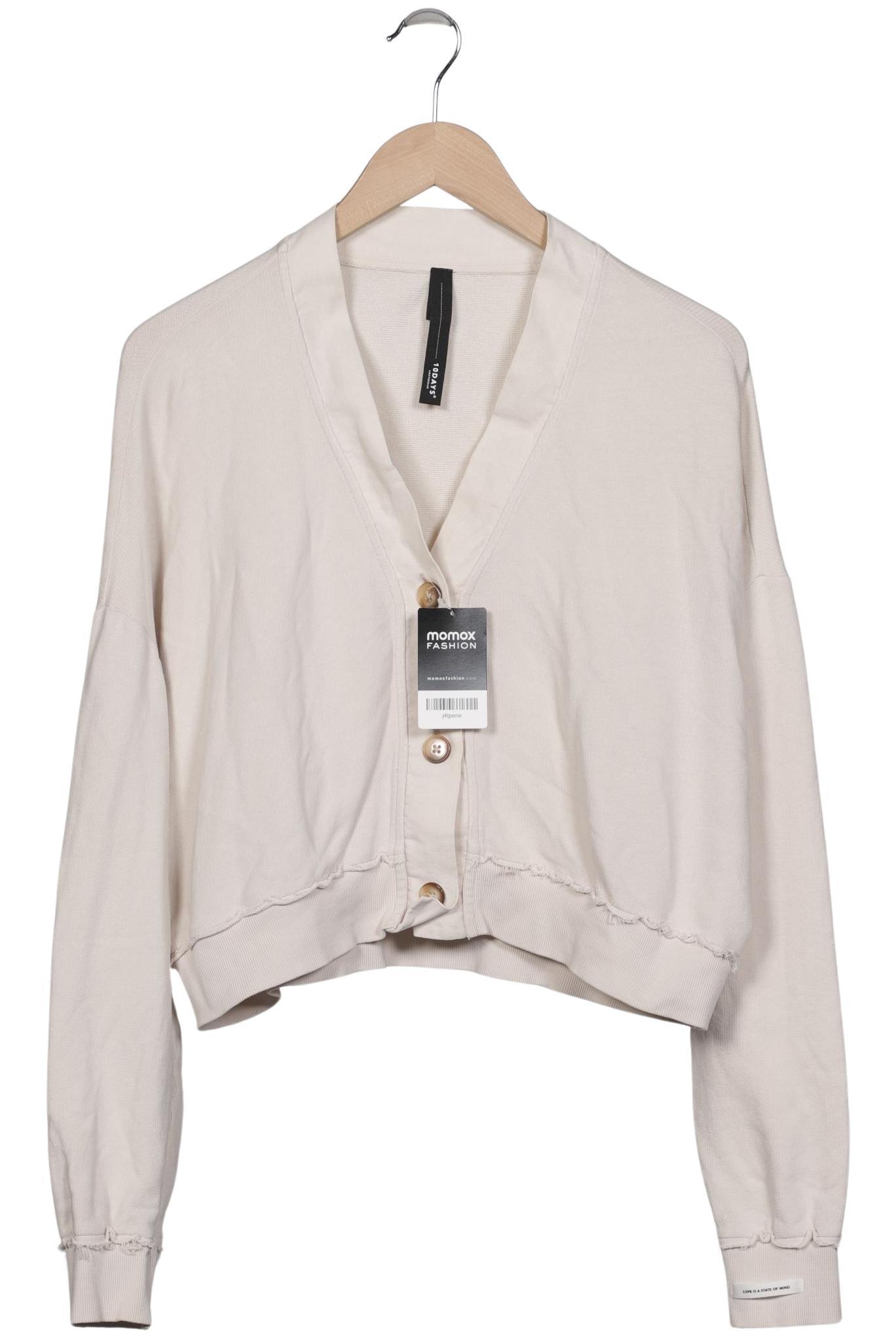 

10Days Damen Sweatshirt, cremeweiß, Gr. 38