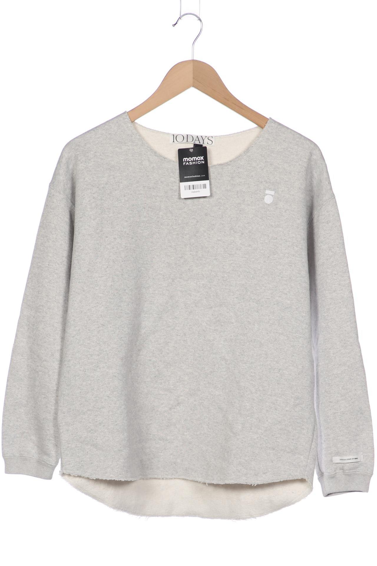 

10Days Damen Sweatshirt, grau, Gr. 34