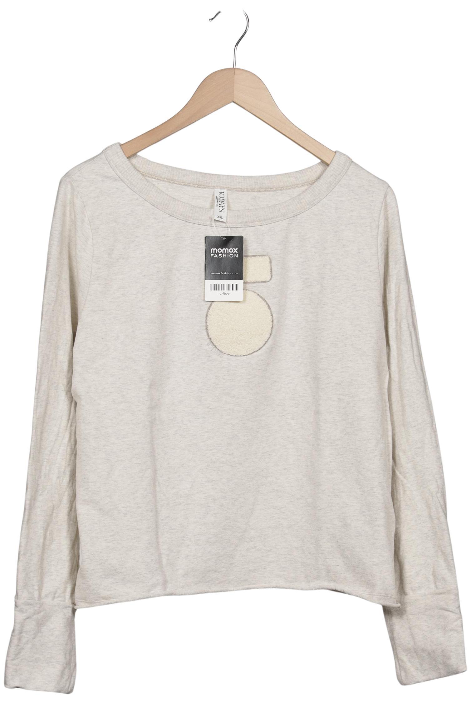 

10Days Damen Sweatshirt, beige, Gr. 46