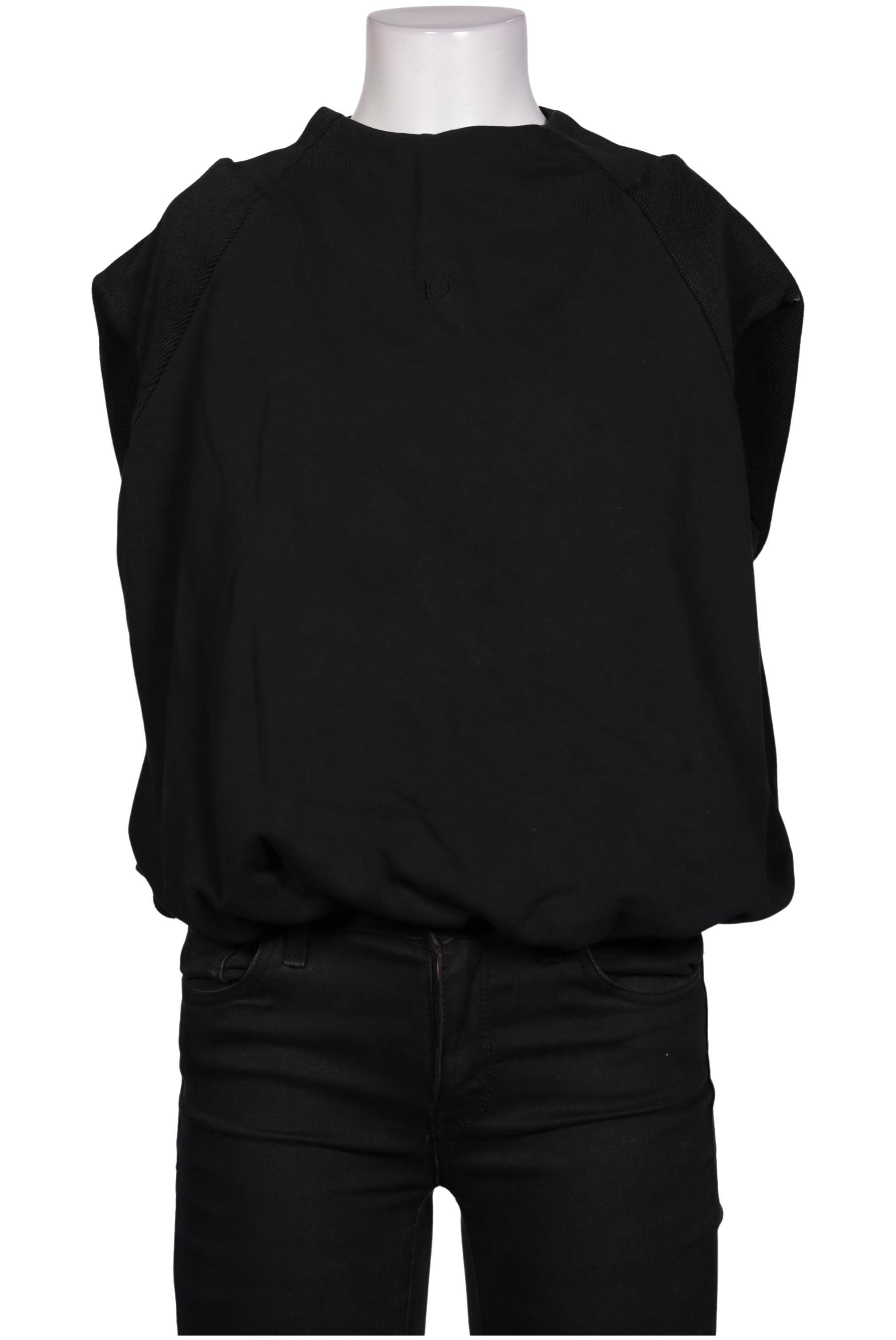 

10Days Damen Sweatshirt, schwarz, Gr. 36
