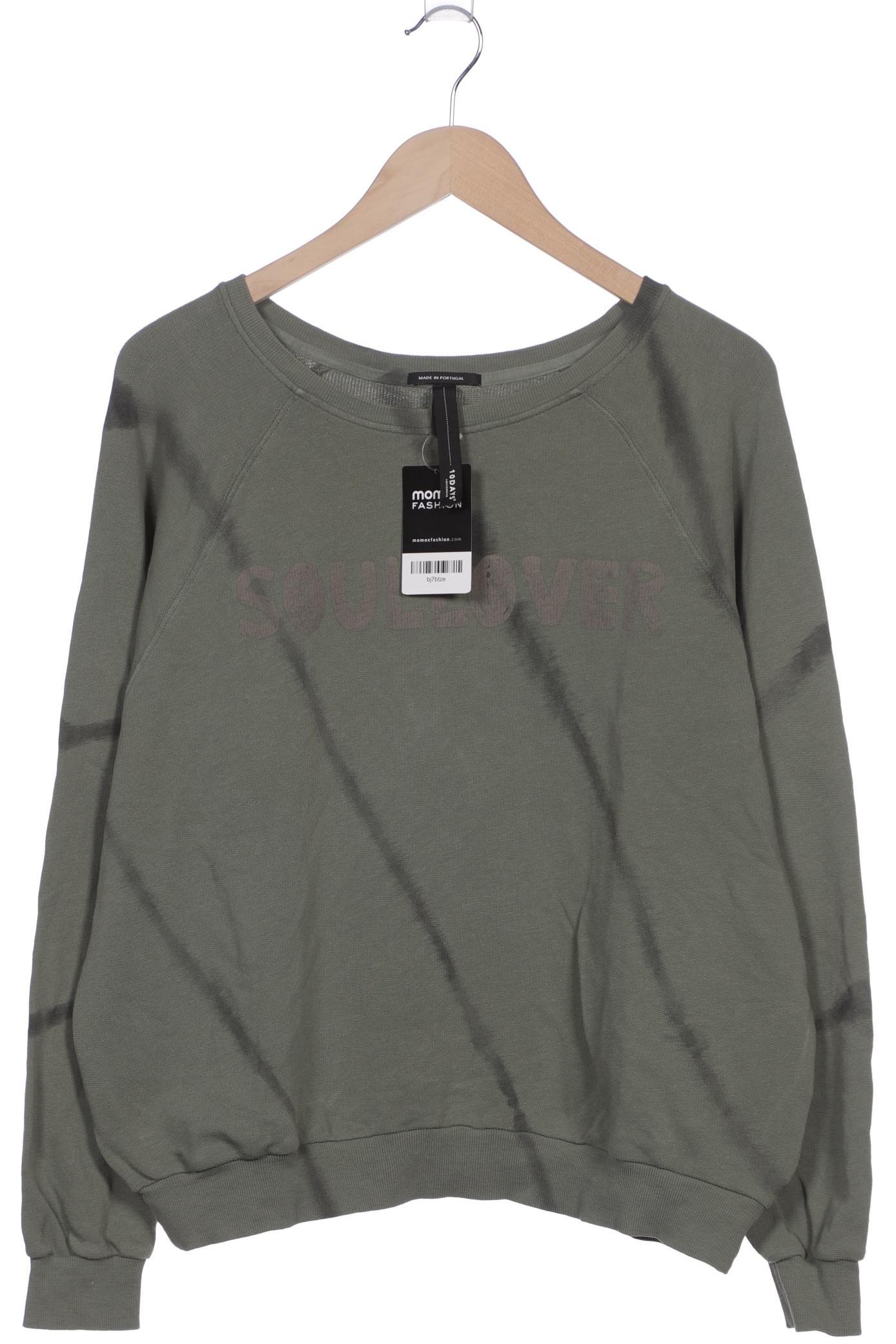 

10Days Damen Sweatshirt, grün, Gr. 38