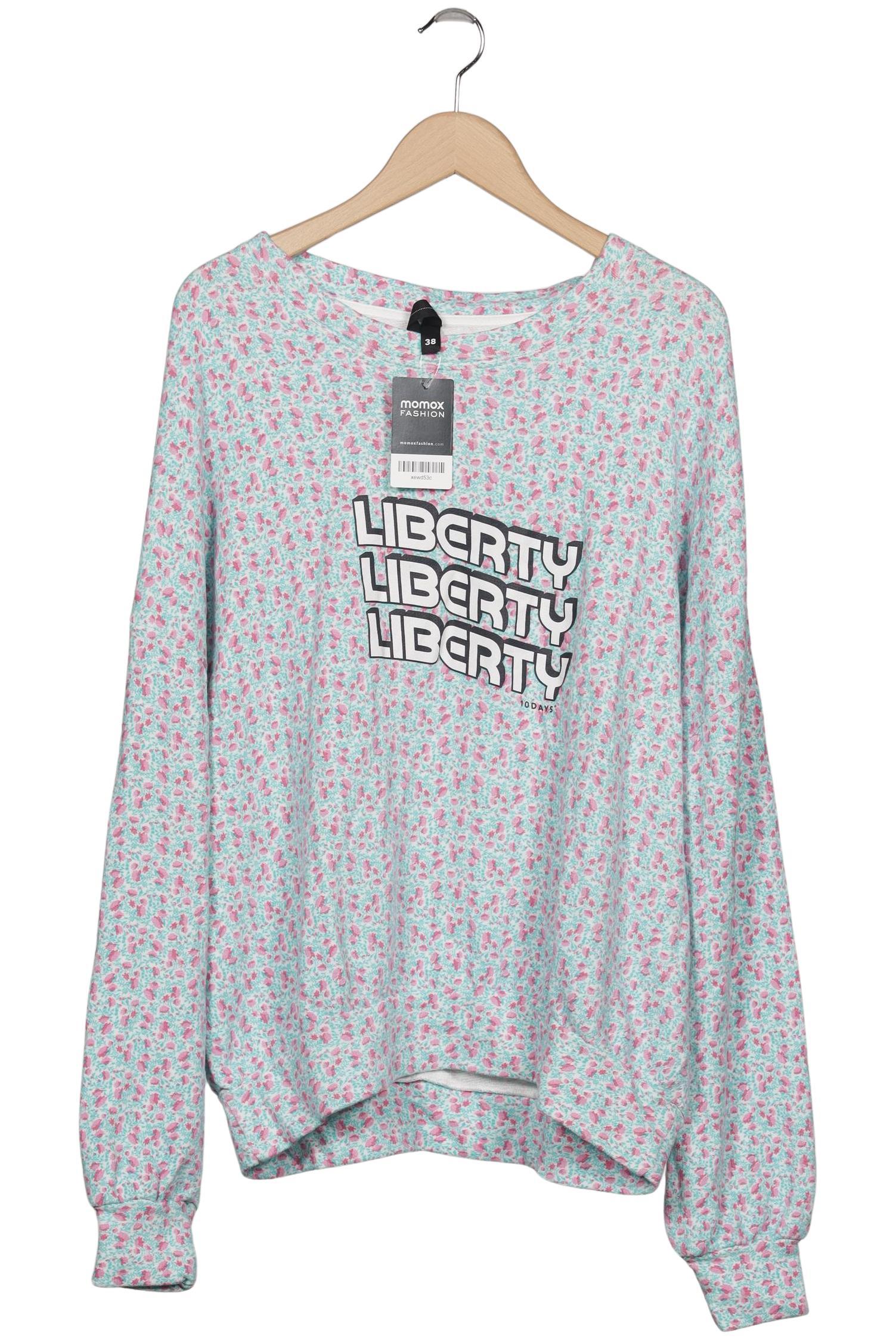 

10Days Damen Sweatshirt, hellblau, Gr. 38