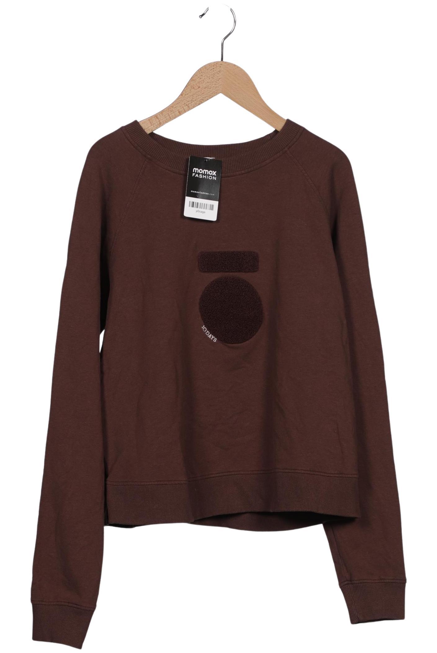 

10Days Damen Sweatshirt, braun, Gr. 38